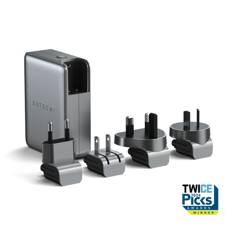 145W USB-C 4-Port GaN Travel Charger | PD 3.1 – Satechi