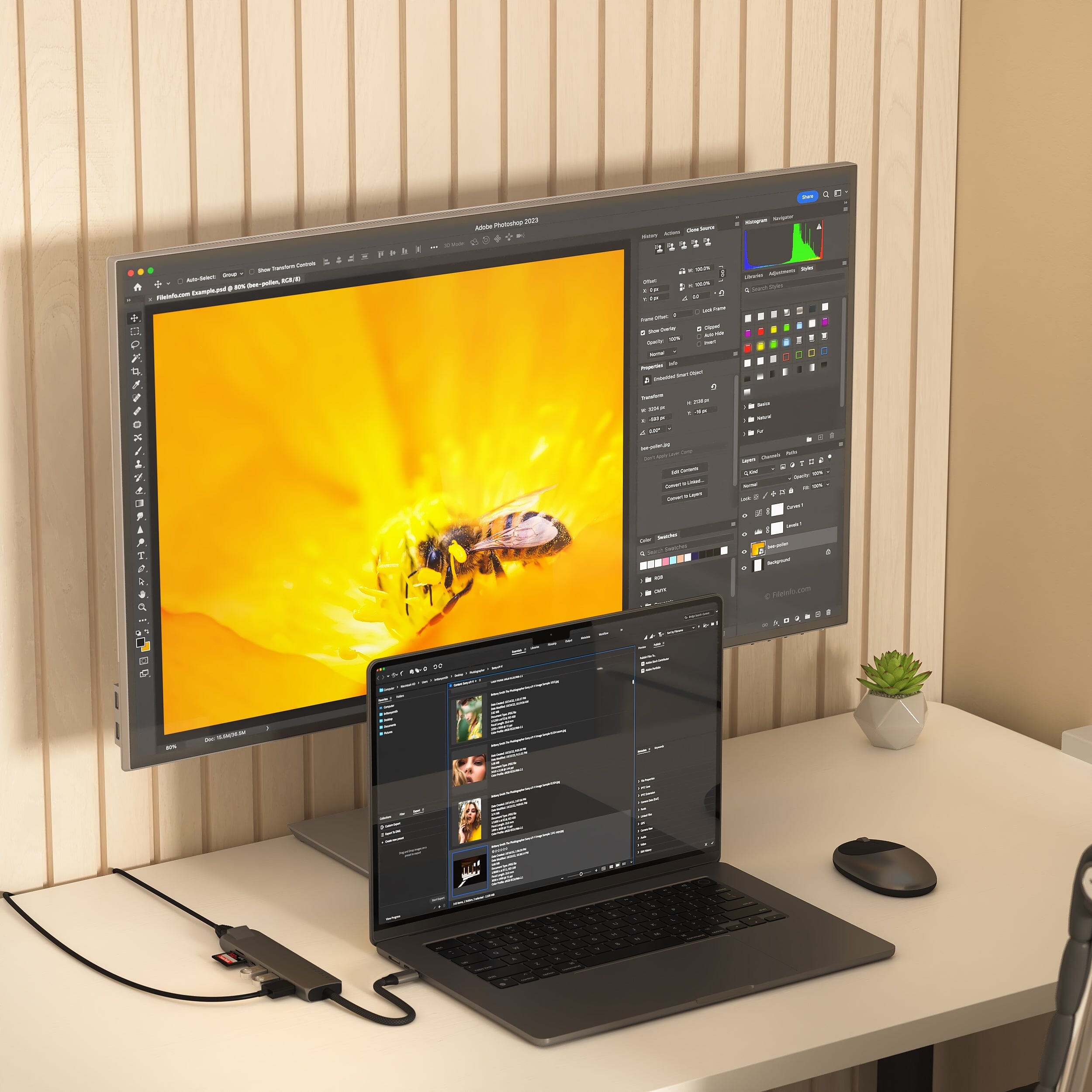 Многопортовый тонкий адаптер USB-C 7-в-1 с Ethernet, цвет Satechi Space Grey