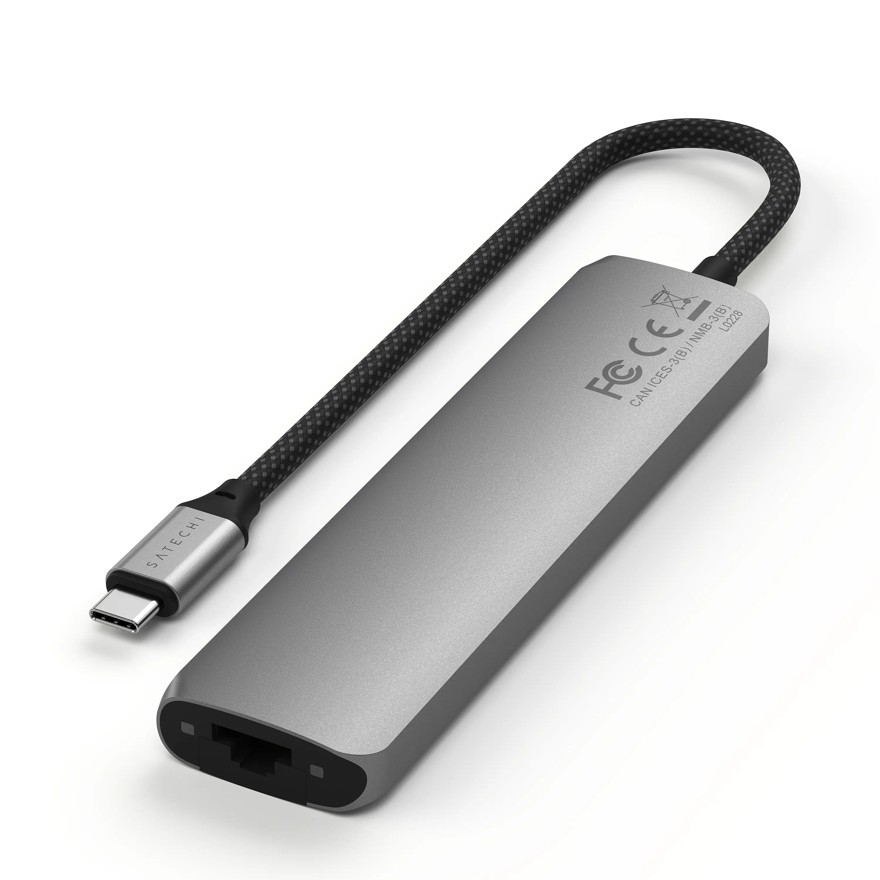 7-in-1 USB-C Slim Multiport with Ethernet | Hub – Satechi