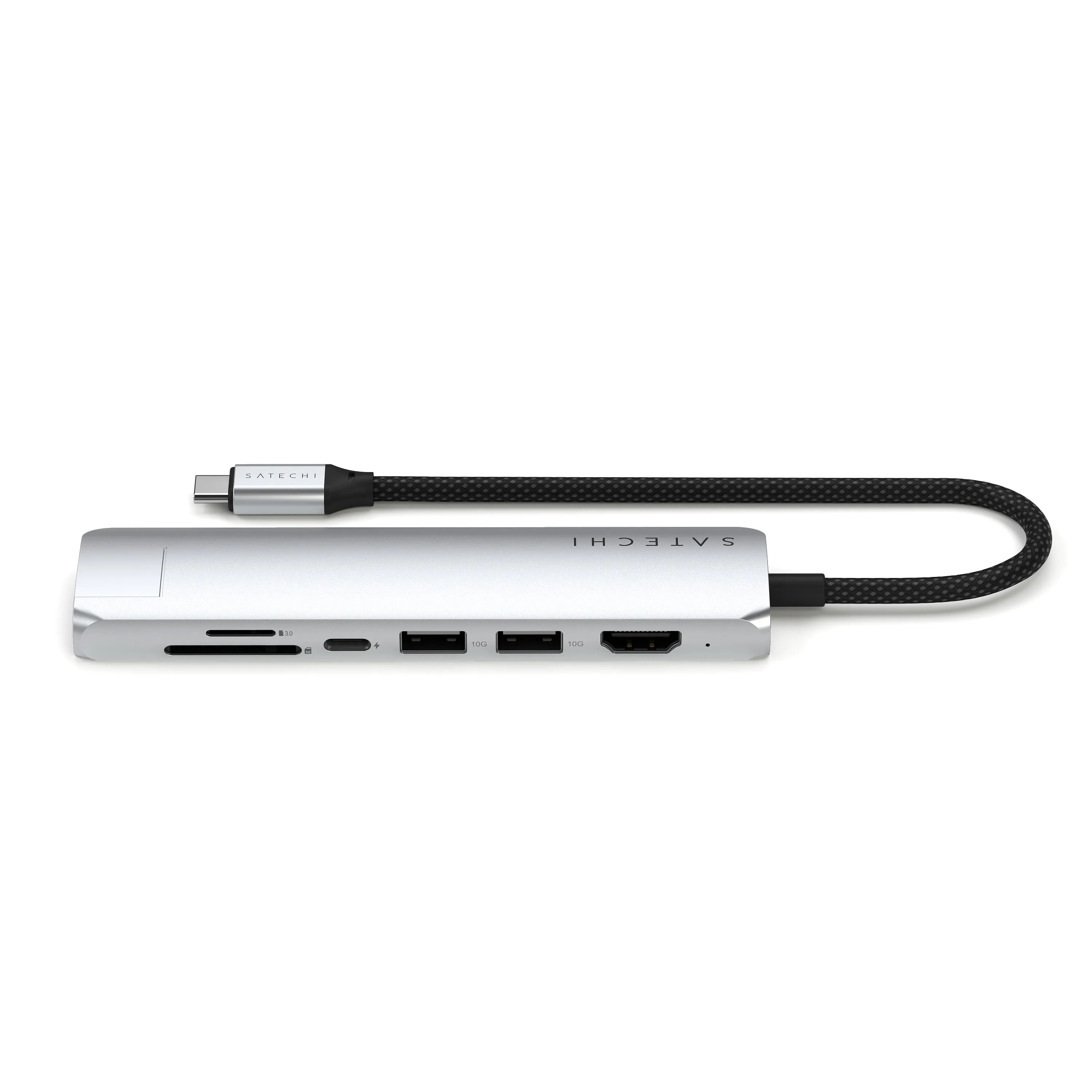 7-in-1 USB-C Slim Multiport with Ethernet | Hub – Satechi