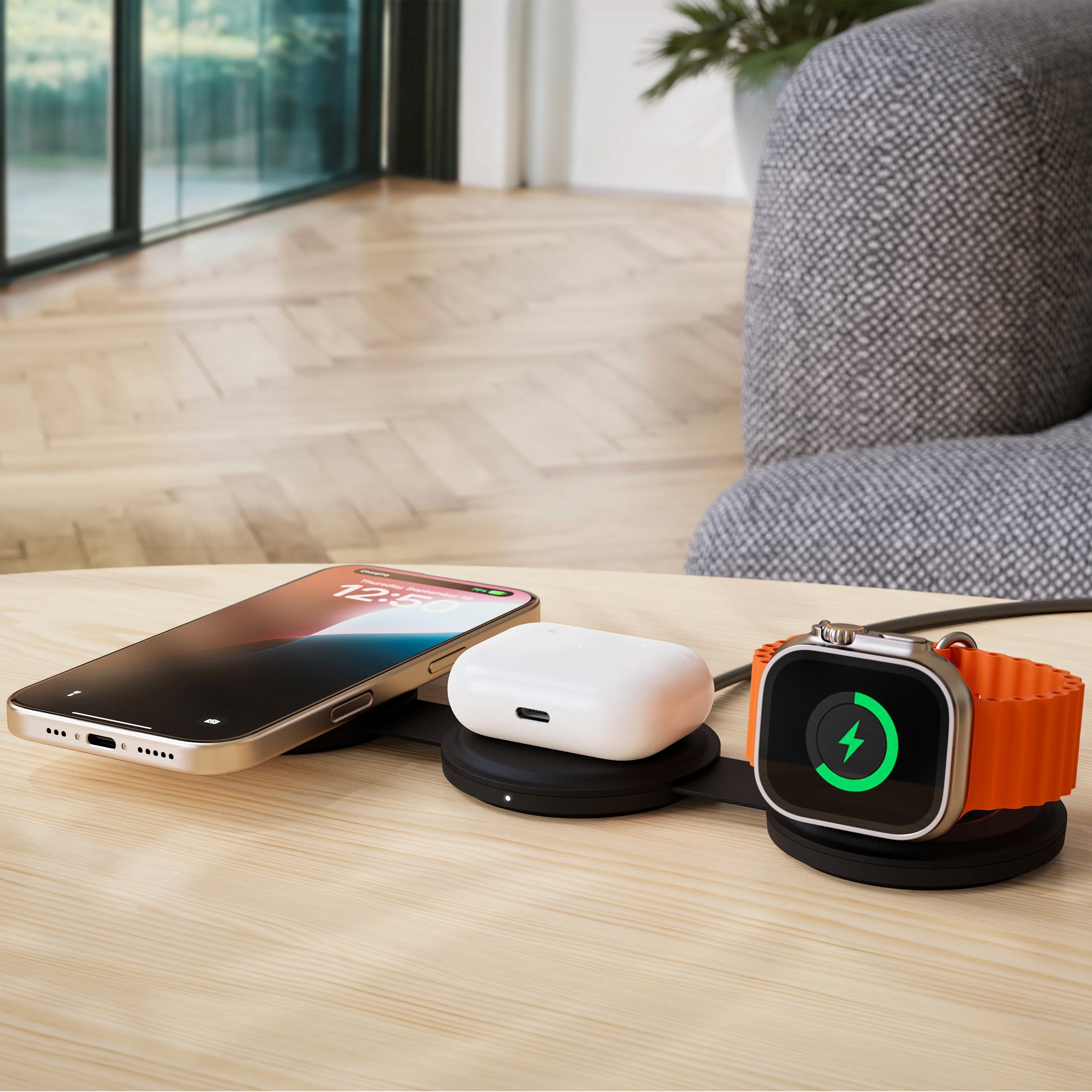 OntheGo™ 3-in-1 Charger