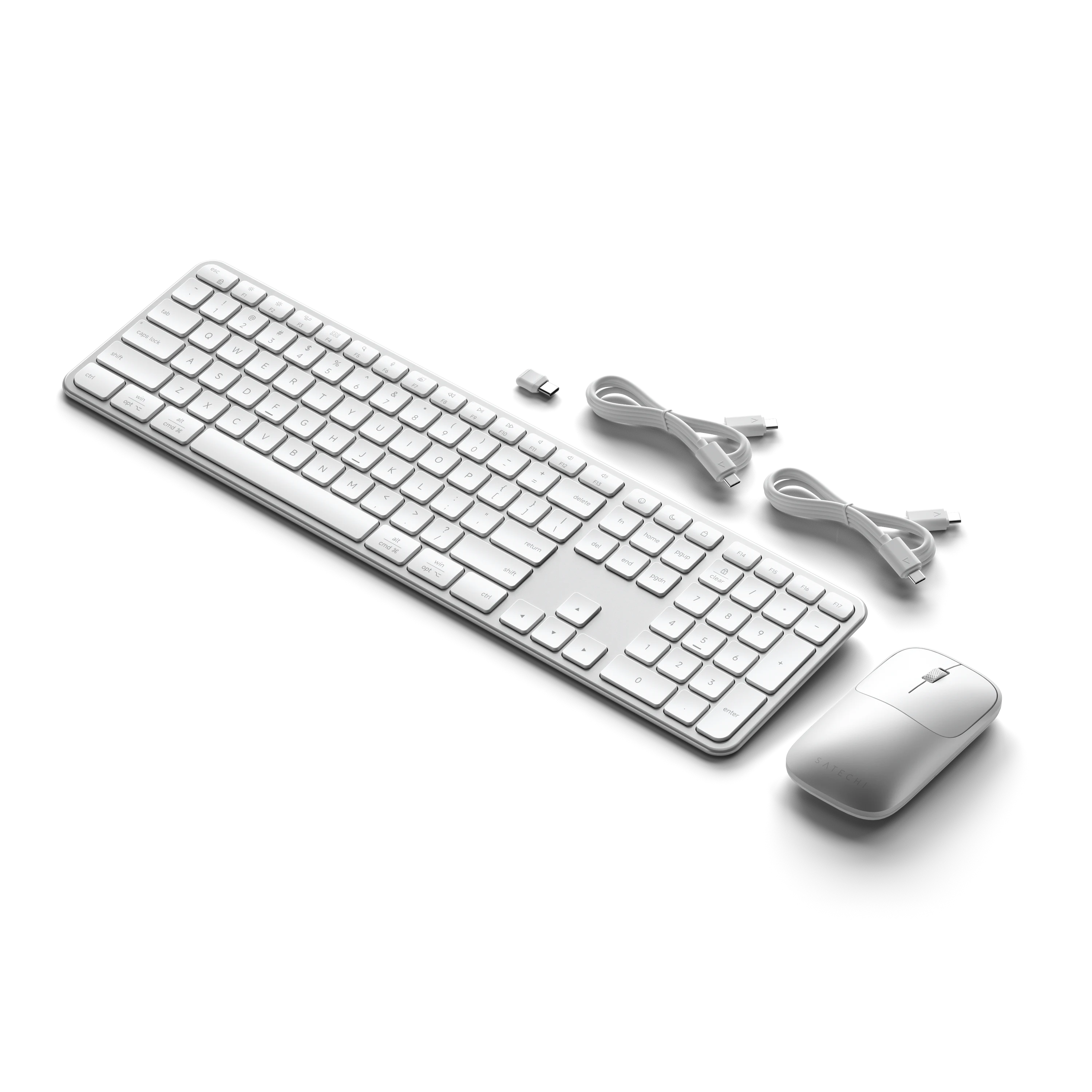 Slim CEX3 Wireless Combo Satechi Silver