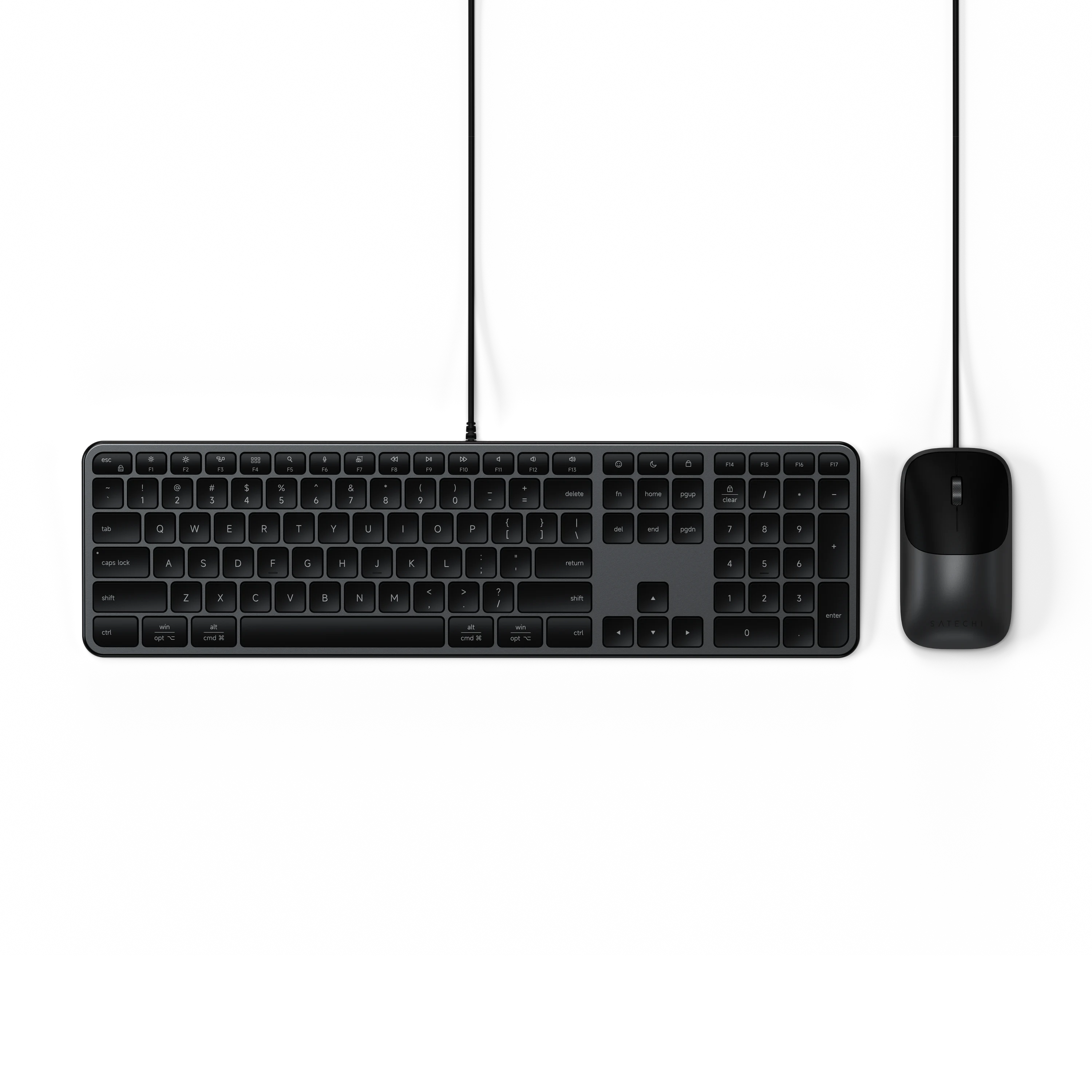 Slim CLX3 Wired Combo Satechi Space Black