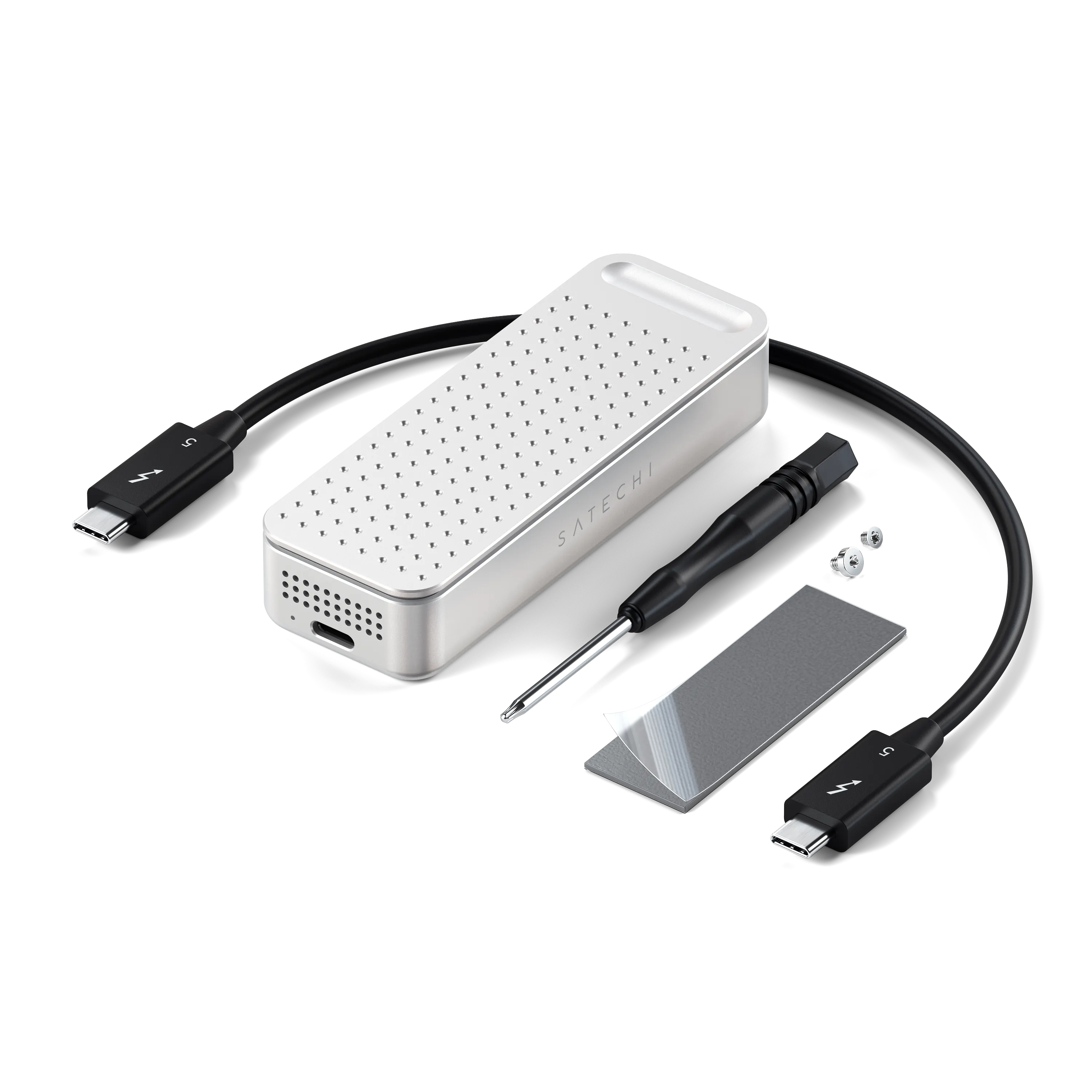 DotDisk™ 80Gbps SSD Enclosure Satechi Silver