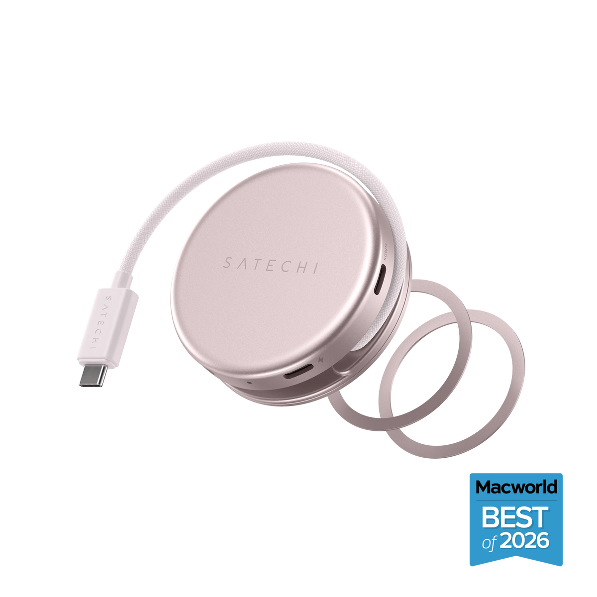 OntheGo™ 5-in-1 Multiport Adapter Blush