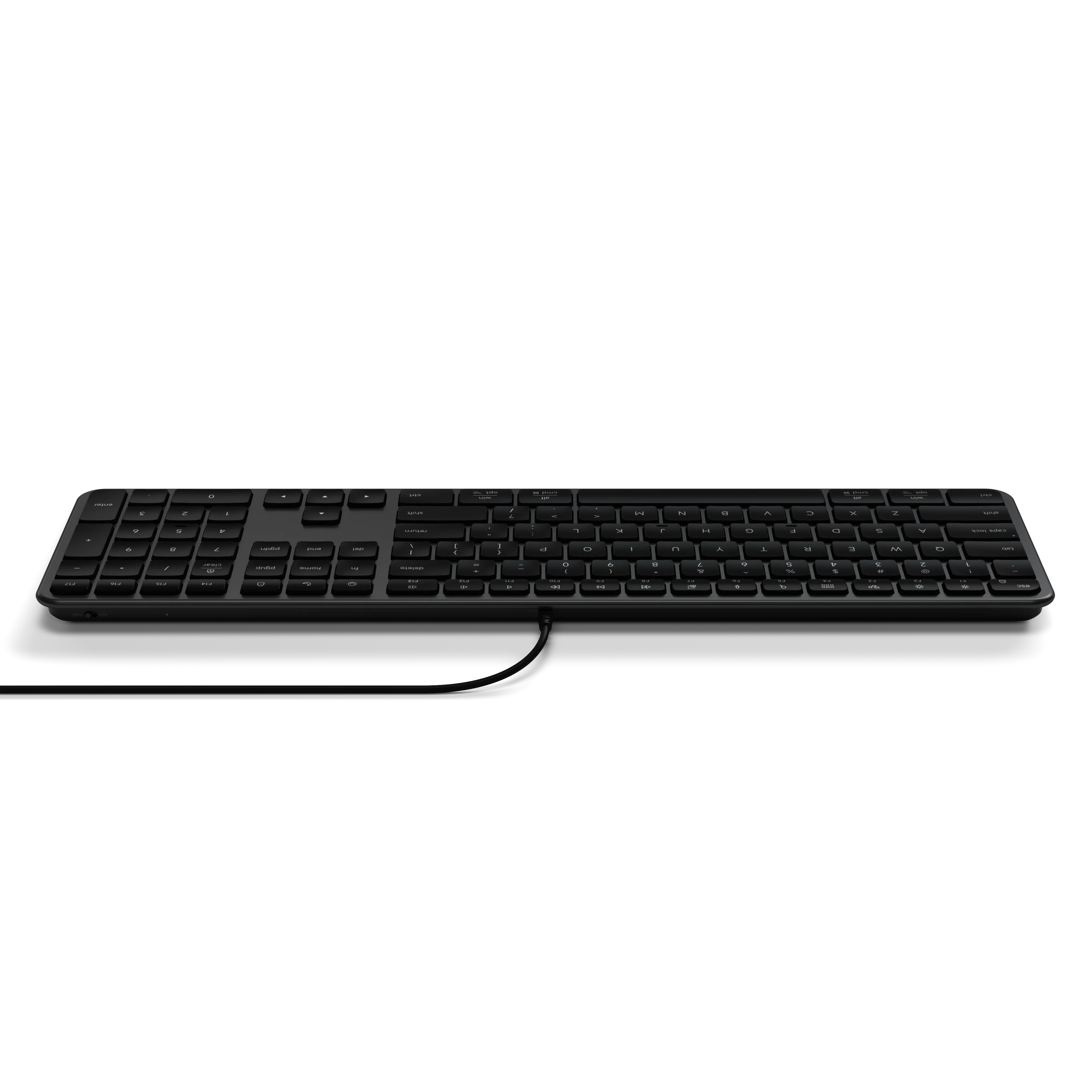 Slim LX3 Wired Keyboard Satechi Space Black