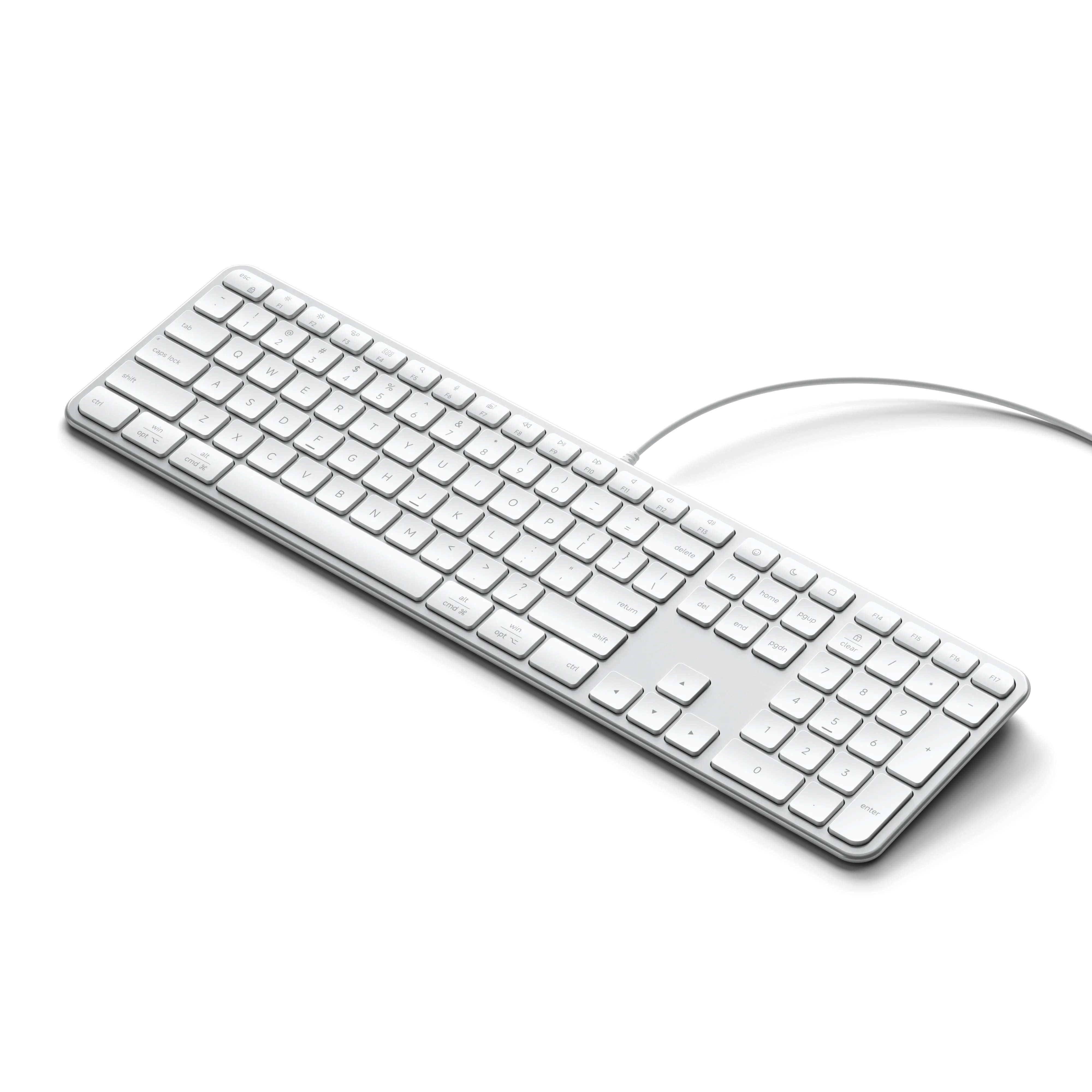 Slim LX3 Wired Keyboard | Full-sized Wired Keyboard - Satechi