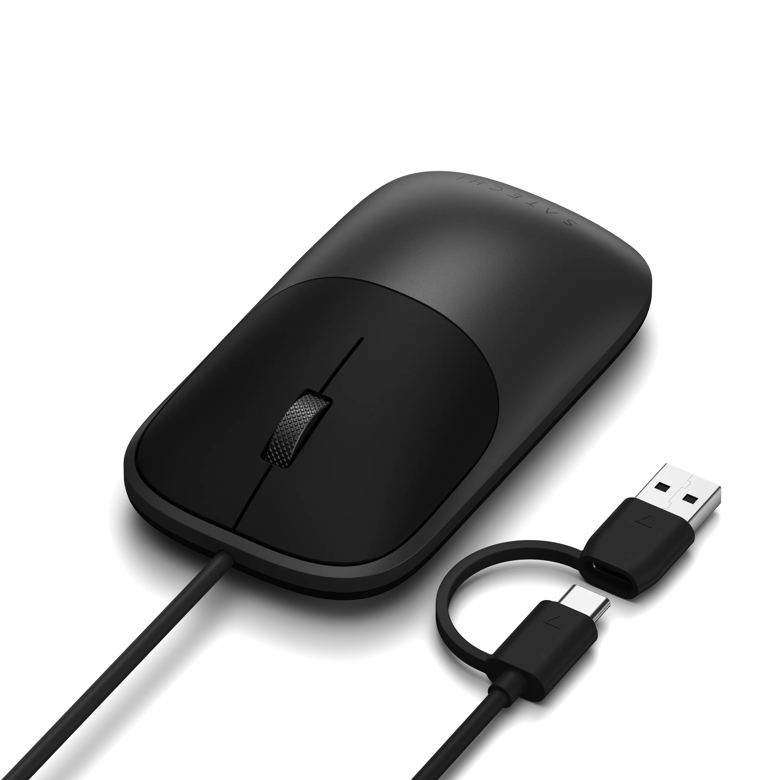 Slim LX Wired Mouse Satechi Space Black