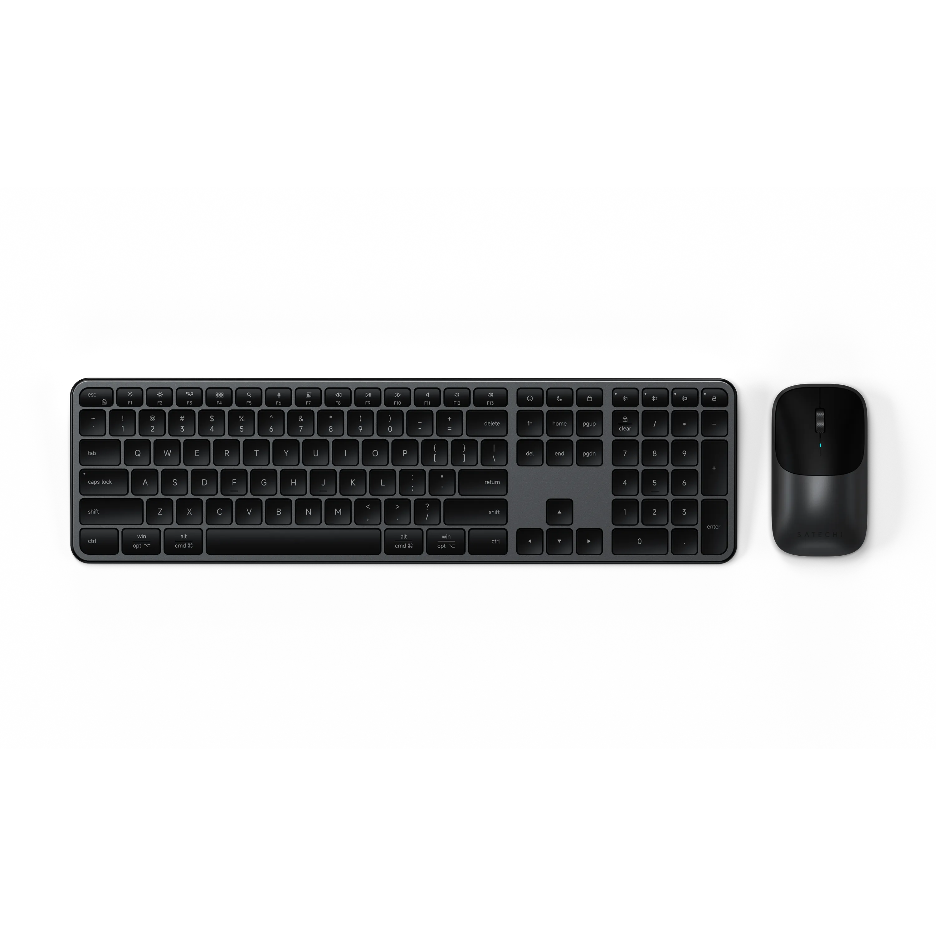 Slim CEX3 Wireless Combo | Wireless Keyboard and Mouse Combo - Satechi