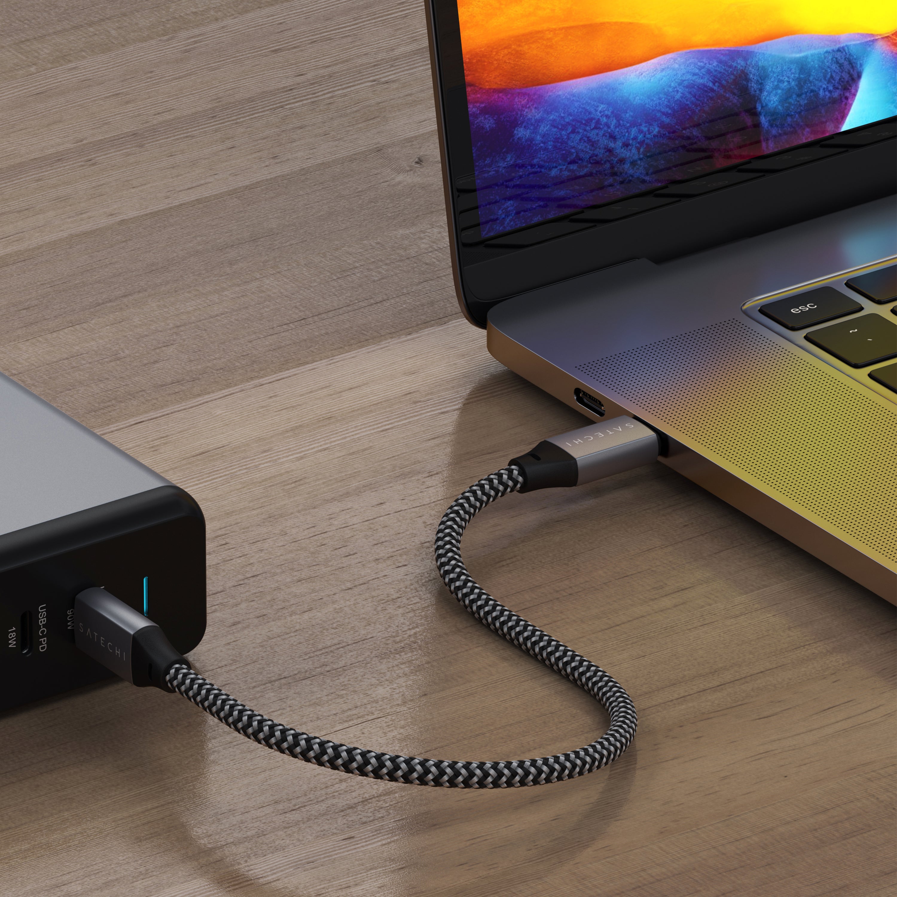 USB-C to USB-C Cable - 10 Inches