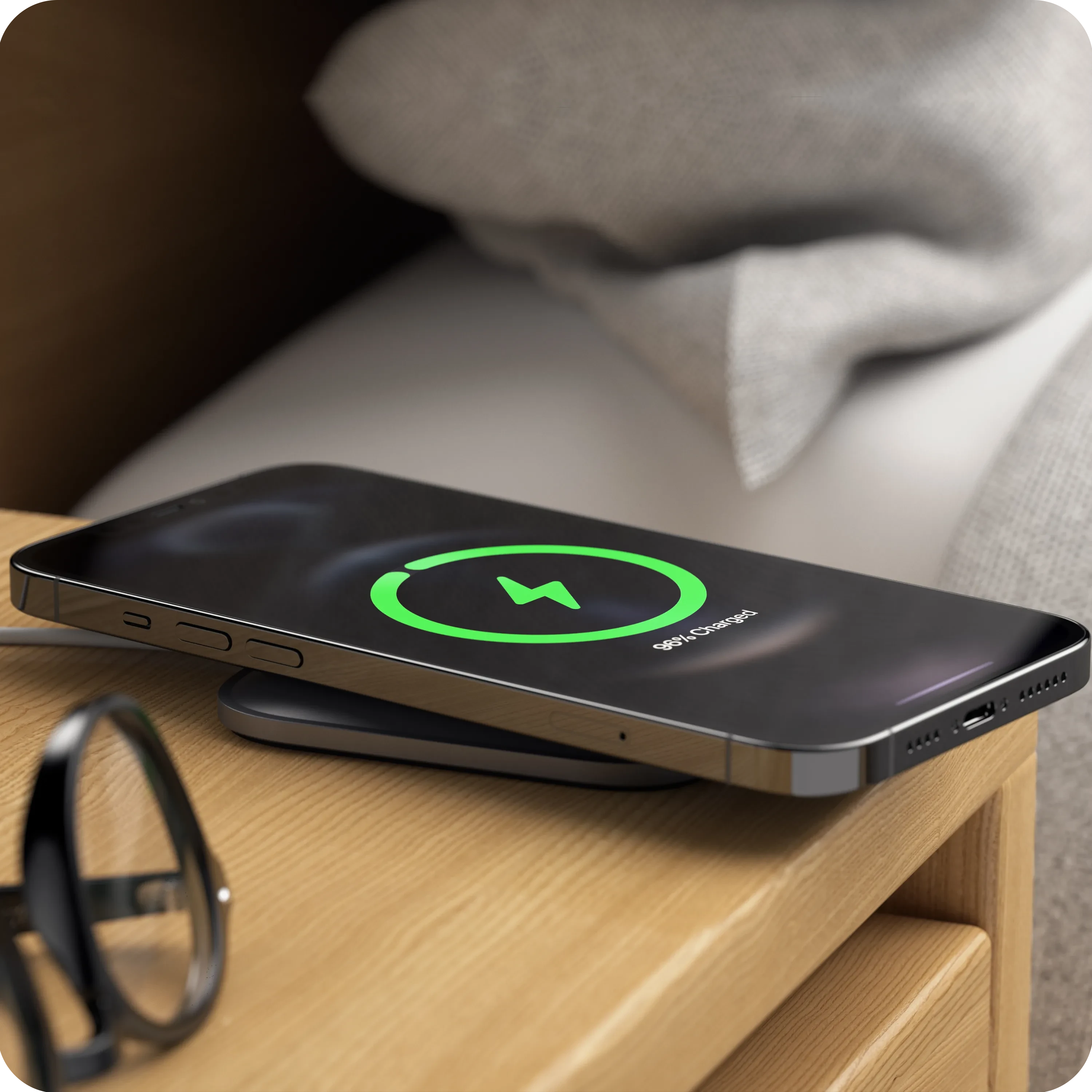 Aluminum Dock for MagSafe Charger Case Satechi