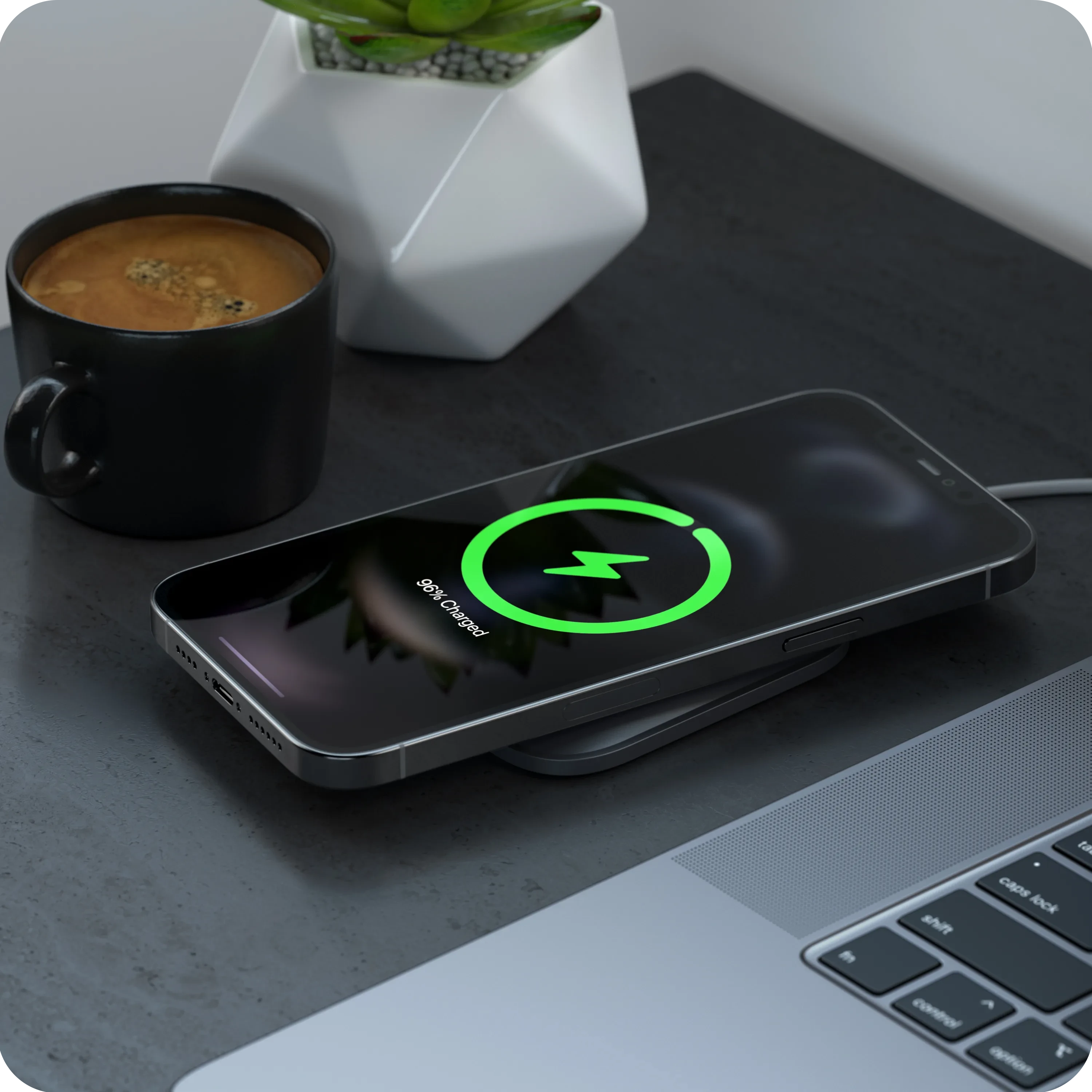 Aluminum Dock for MagSafe Charger Case Satechi