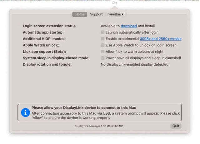 Displaylink Ui DisplayLink Manager – macOS Installation Instructions – Satechi