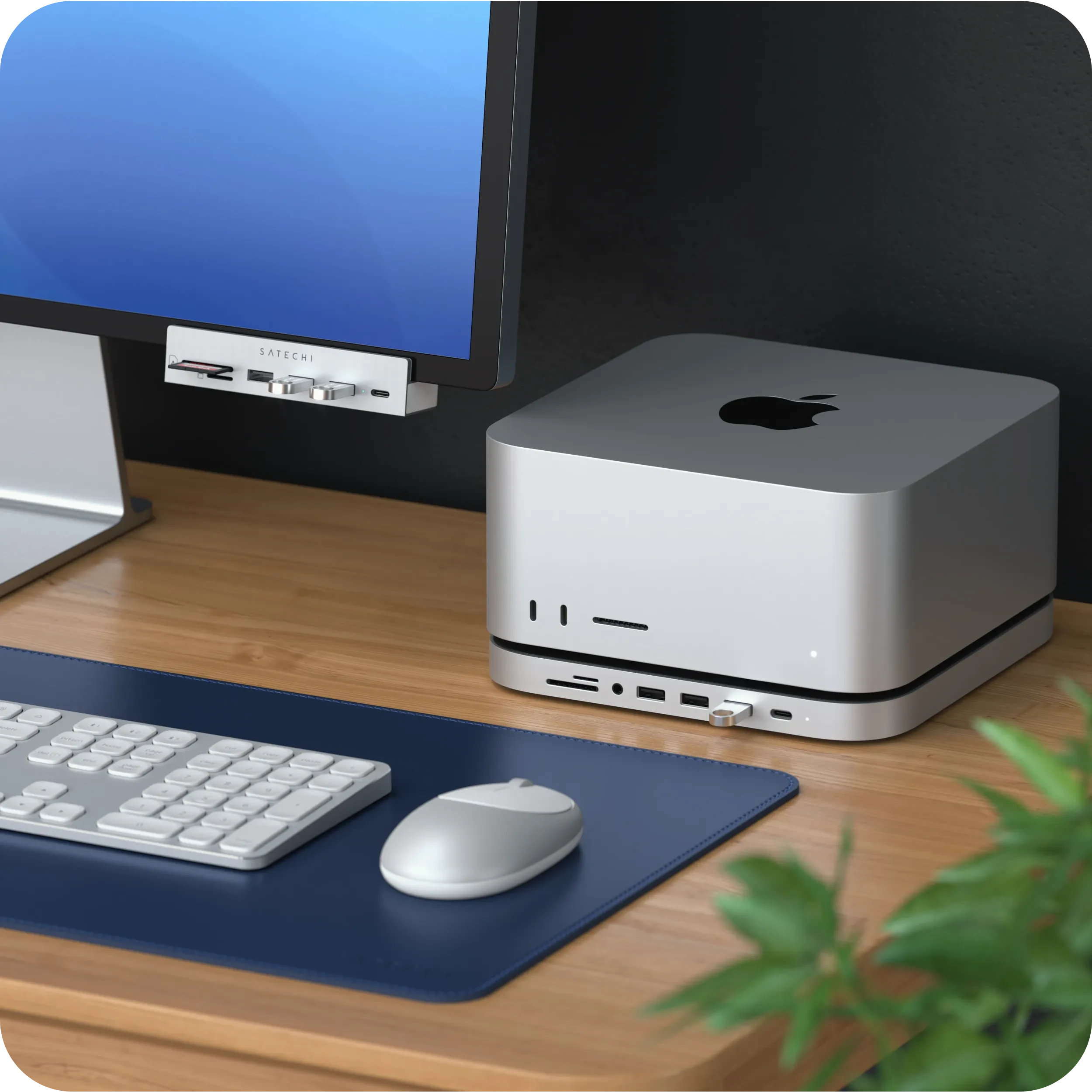 M1 Wireless Mouse Mice Satechi Silver