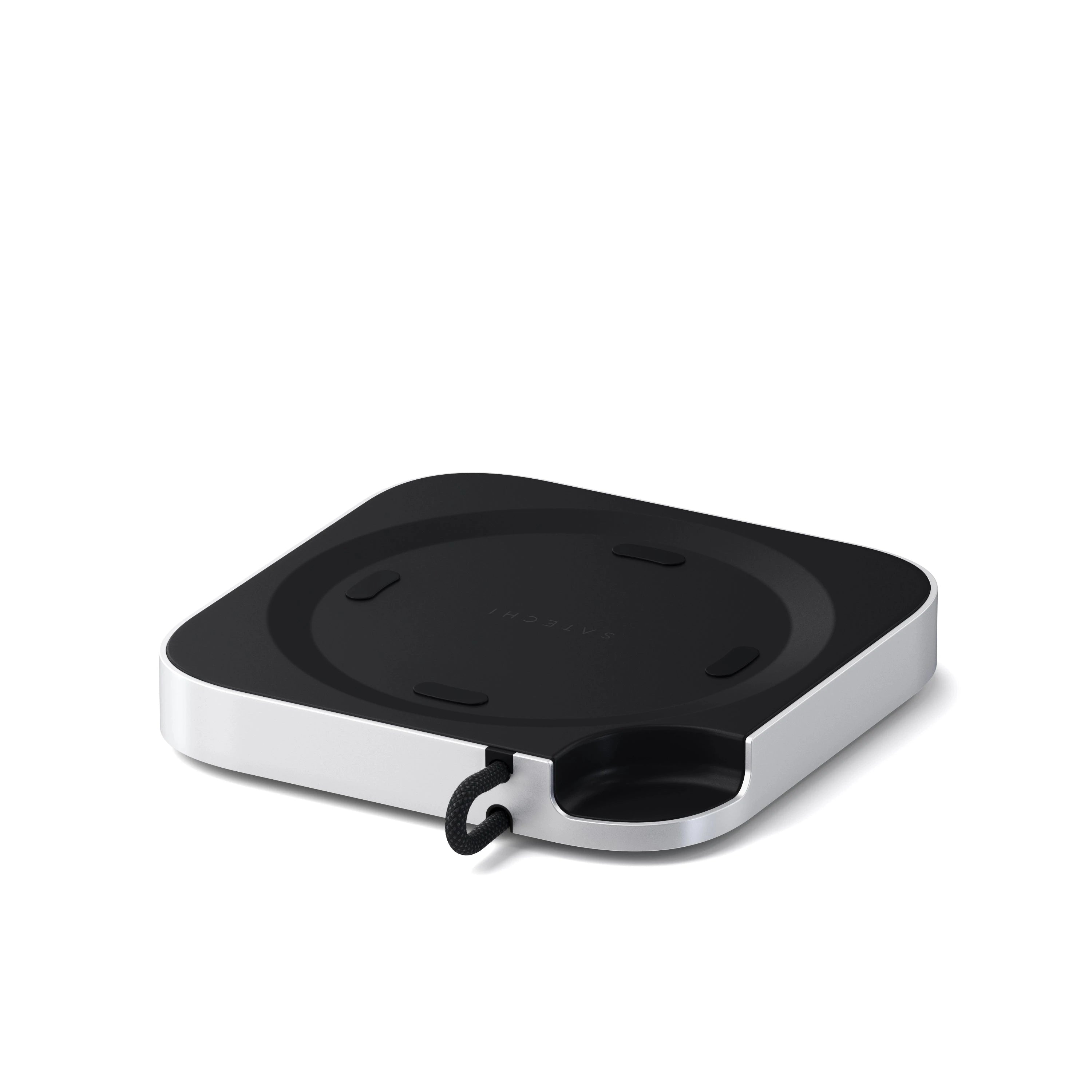 Mac Mini M4 Stand & Hub with SSD Enclosure Satechi Silver