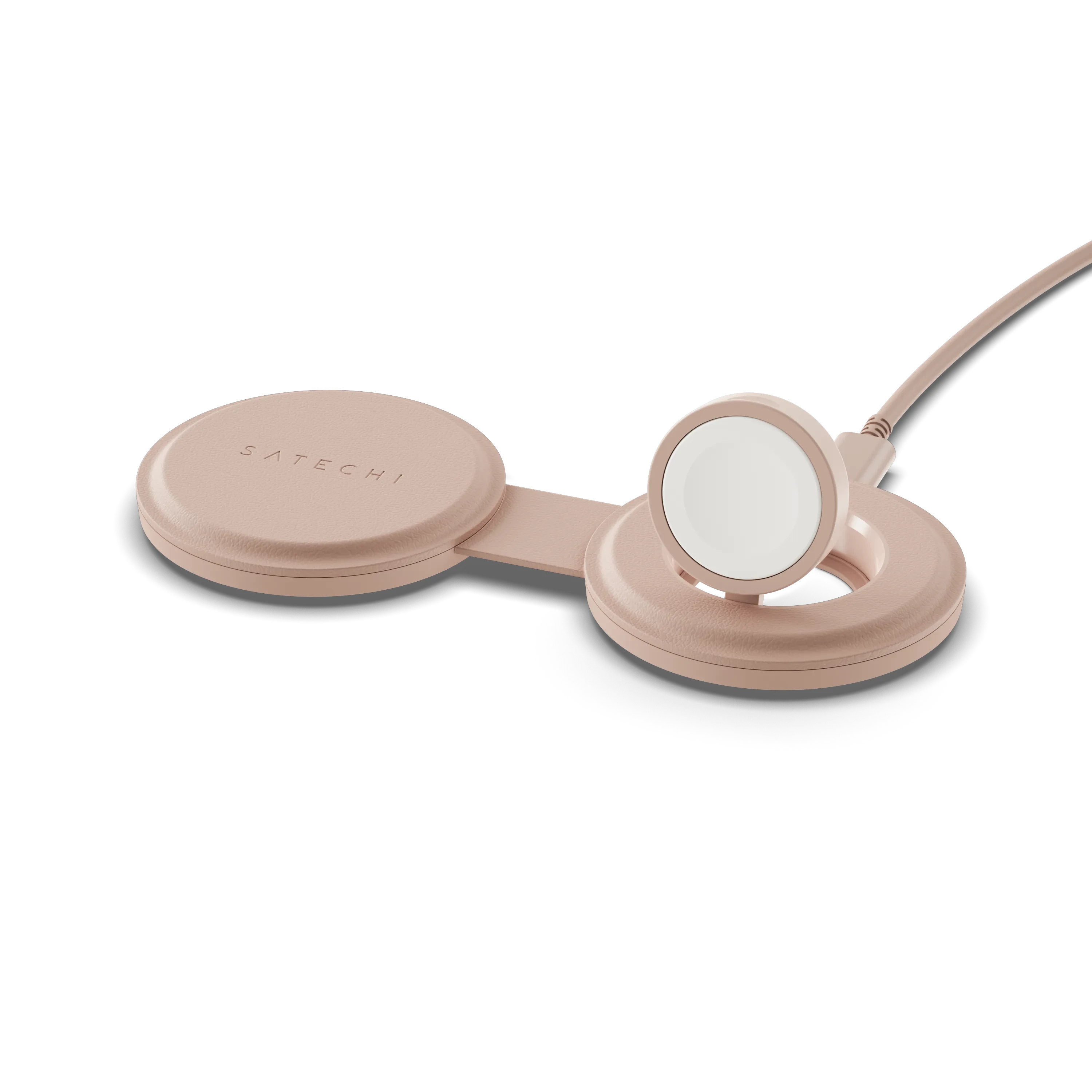 OntheGo™ 2-in-1 Charger Satechi Desert Rose