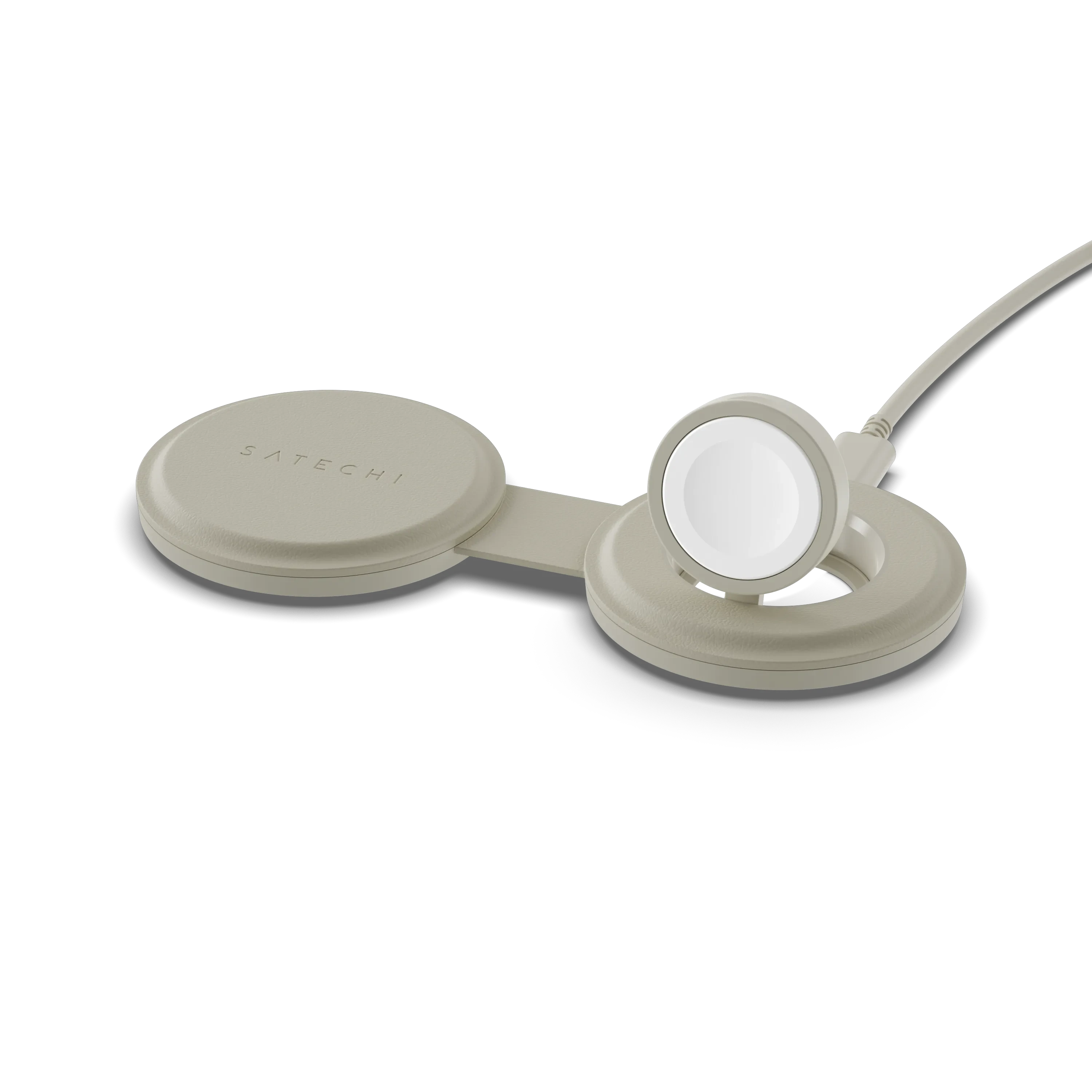 OntheGo™ 2-in-1 Charger Satechi Sand