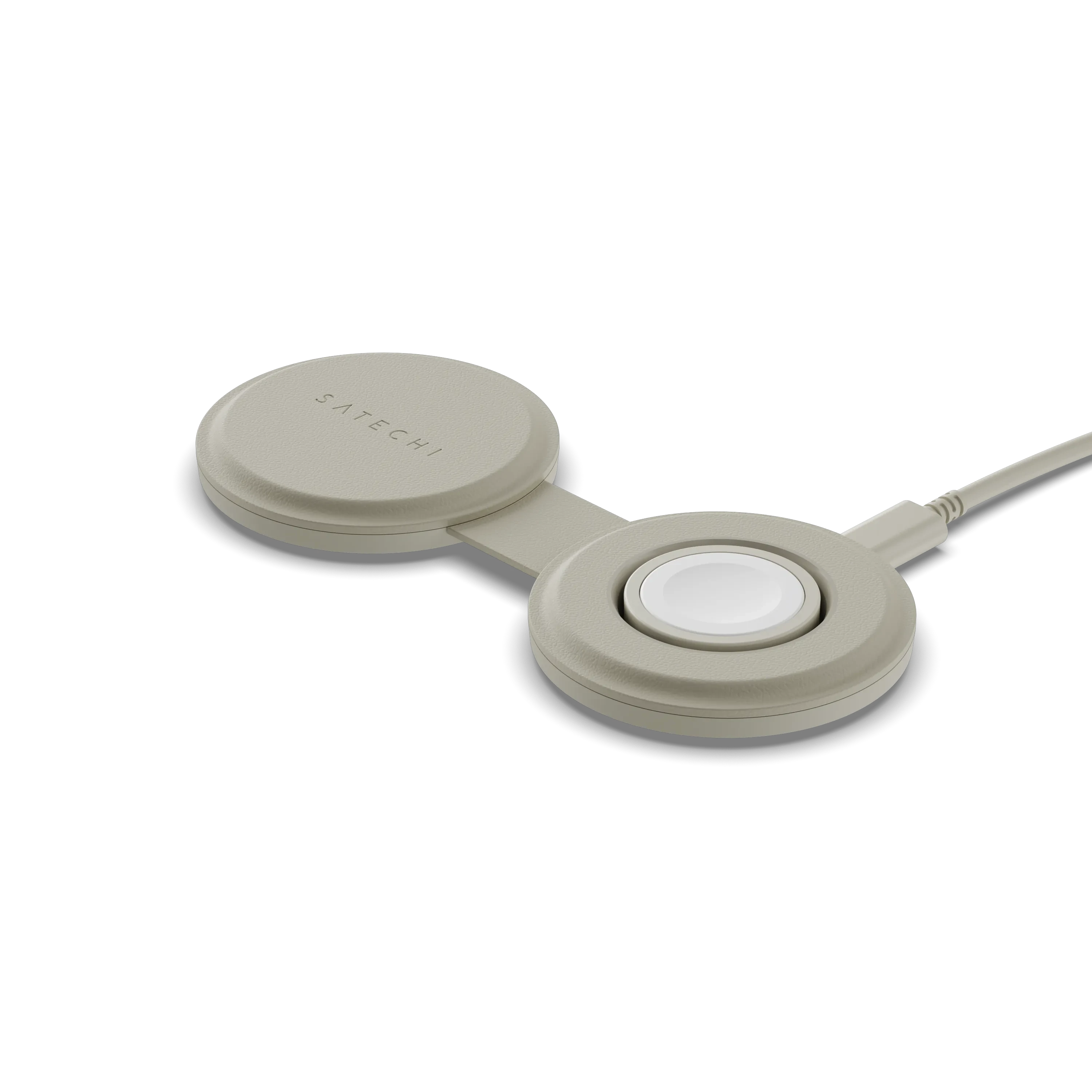 OntheGo™ 2-in-1 Charger Satechi Sand