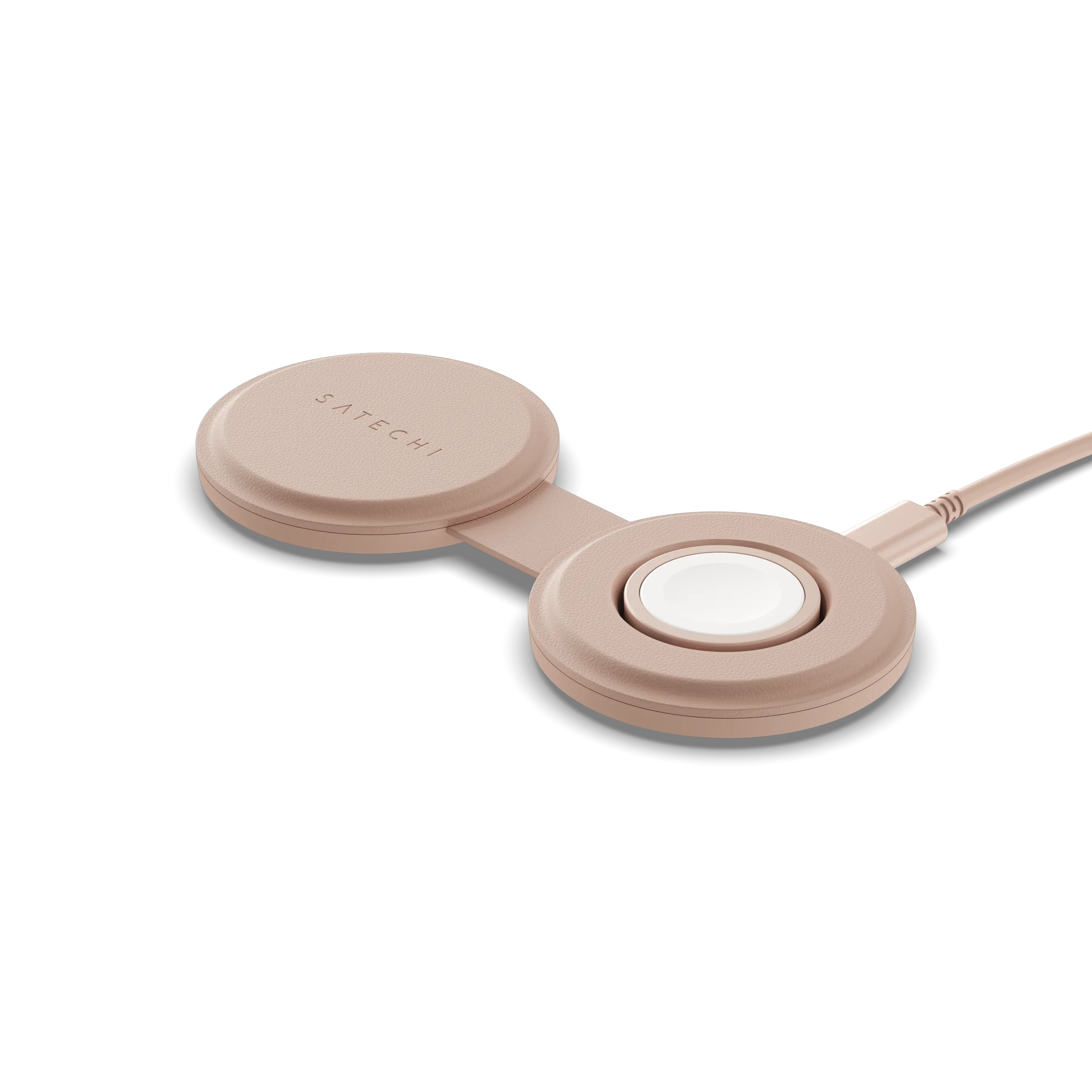 OntheGo™ 2-in-1 Charger Satechi Desert Rose