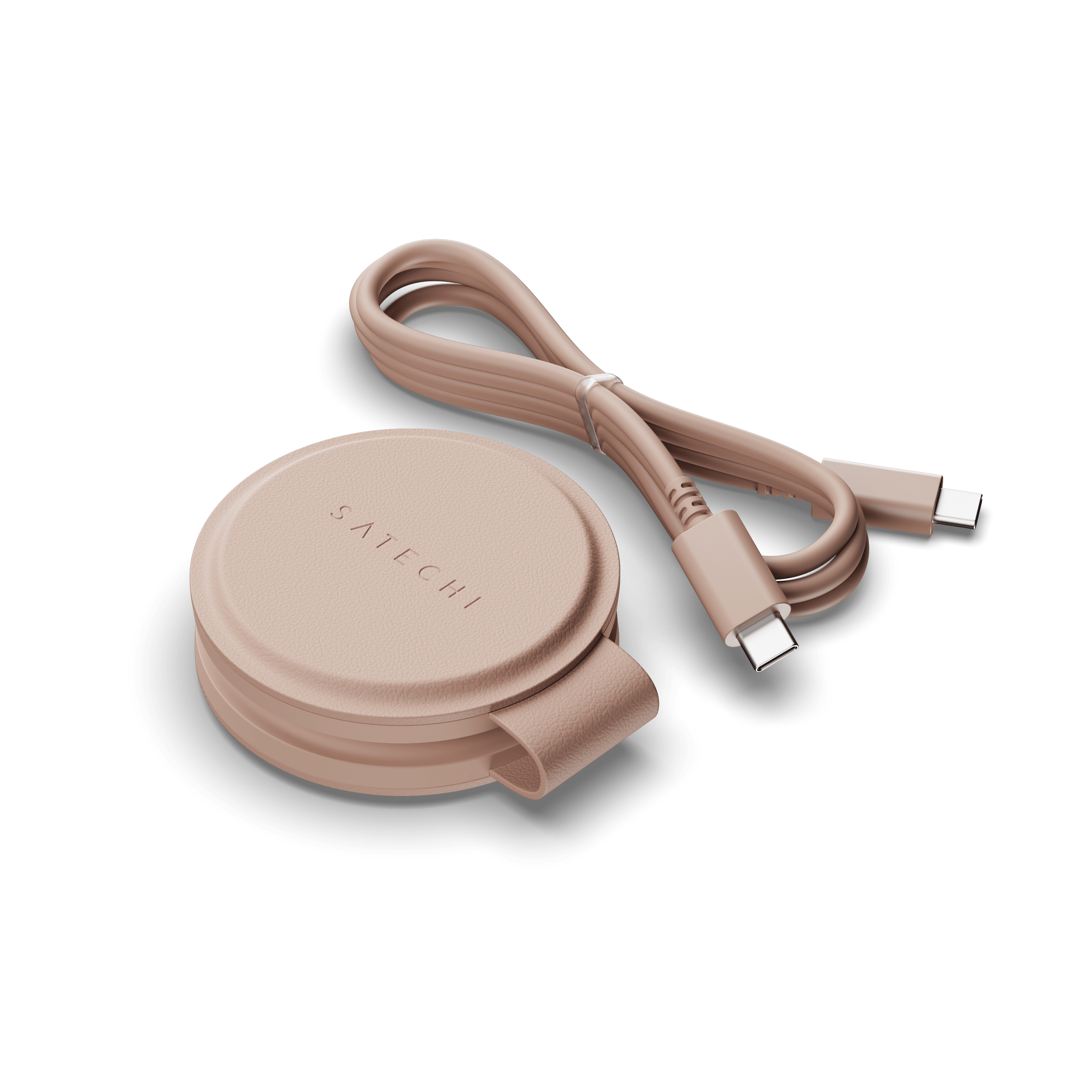 OntheGo™ 2-in-1 Charger Satechi Desert Rose