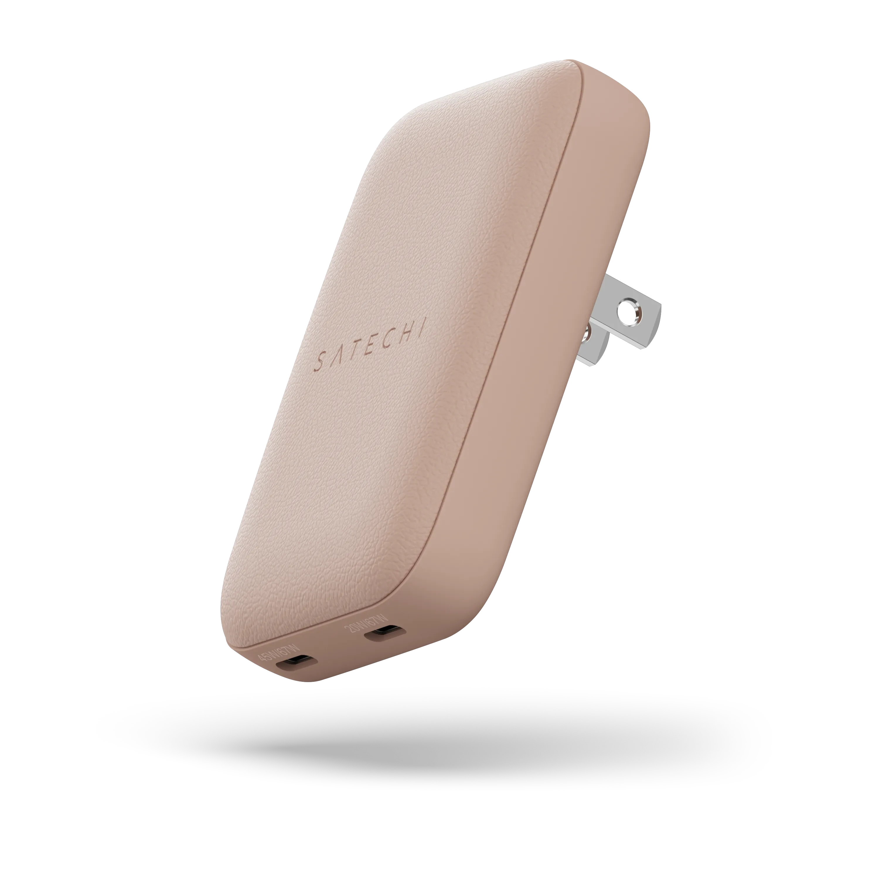 OntheGo™ 67W Slim Wall Charger Satechi Desert Rose