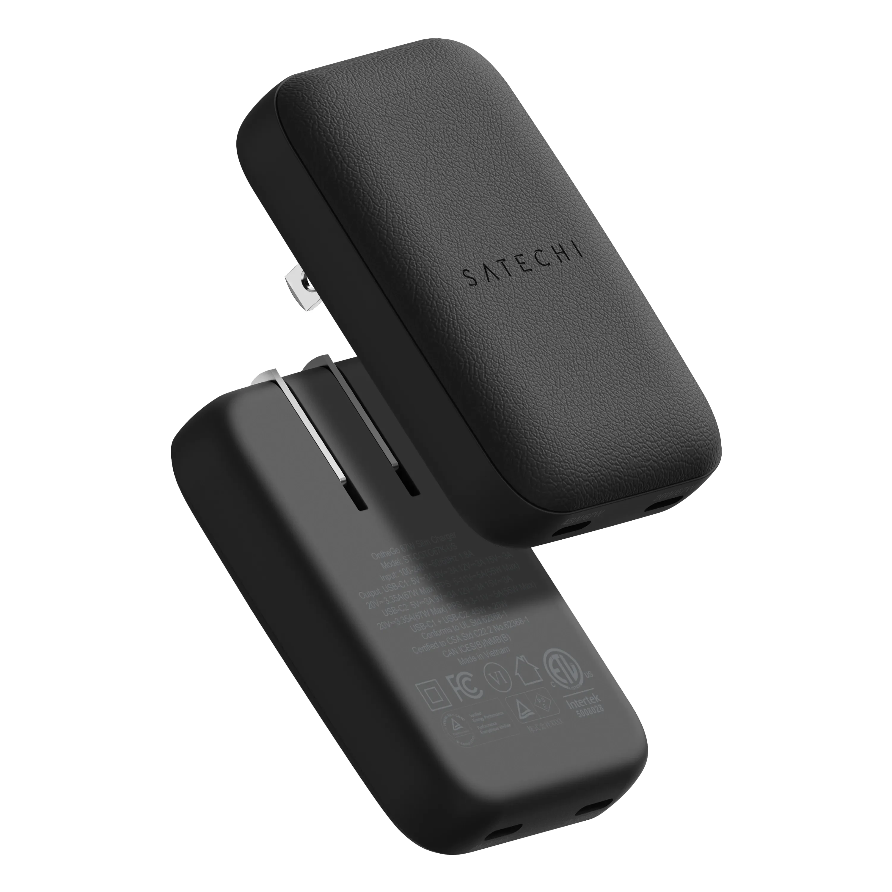 OntheGo™ 67W Slim Wall Charger Satechi Black 