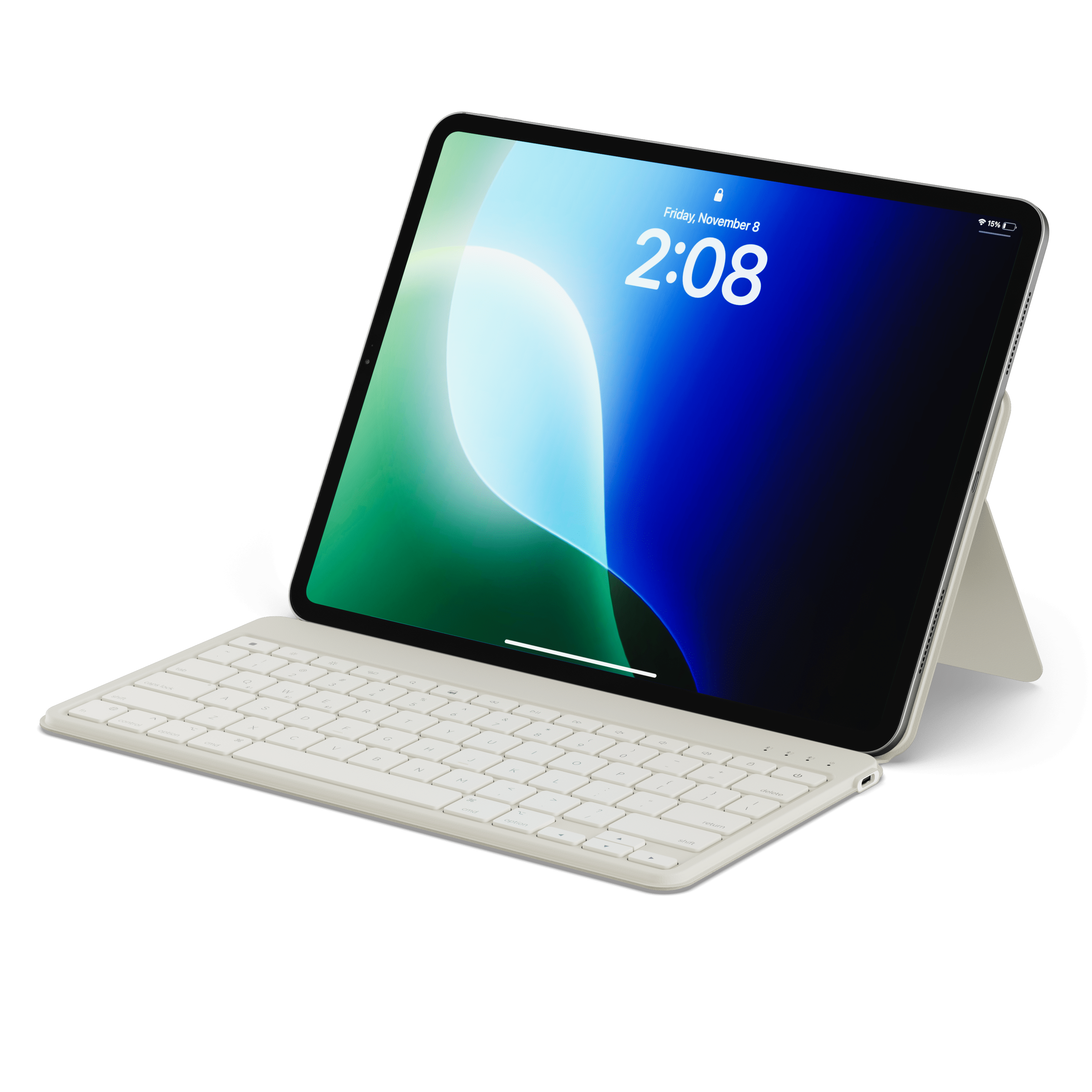 OntheGo™ Bluetooth Keyboard w/ Stand Satechi Sand