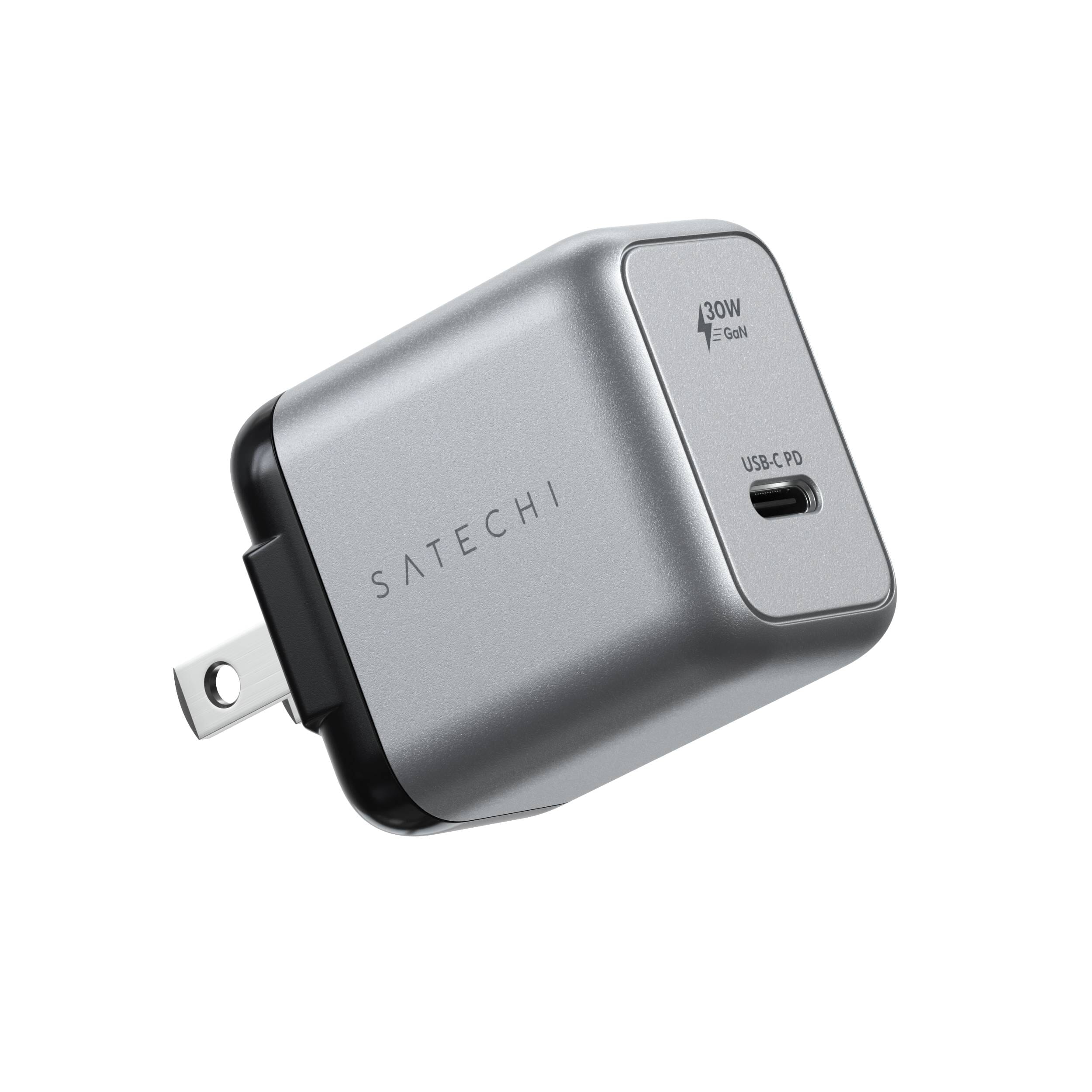 OntheGo™ Power Bank (5K) - Black | 30W USB-C PD GaN Wall Charger - US
