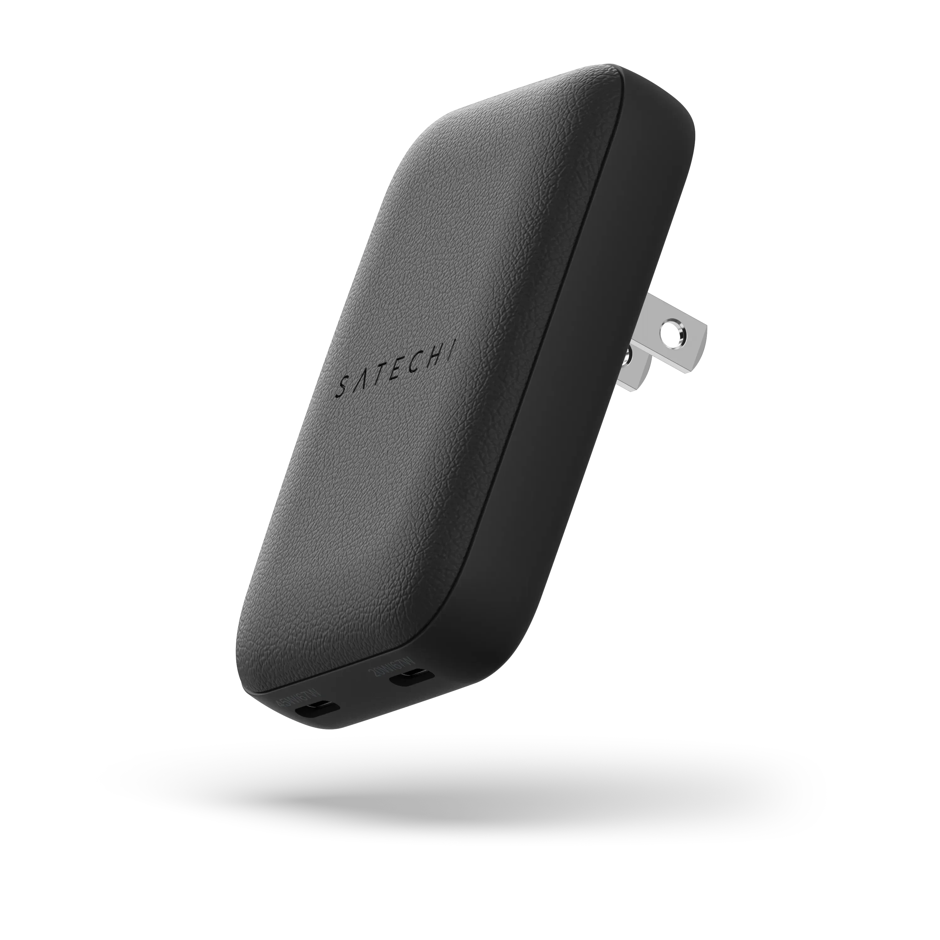 OntheGo™ USB-C Lanyard Cable - Black | OntheGo™ 67W Slim Wall Charger - Black