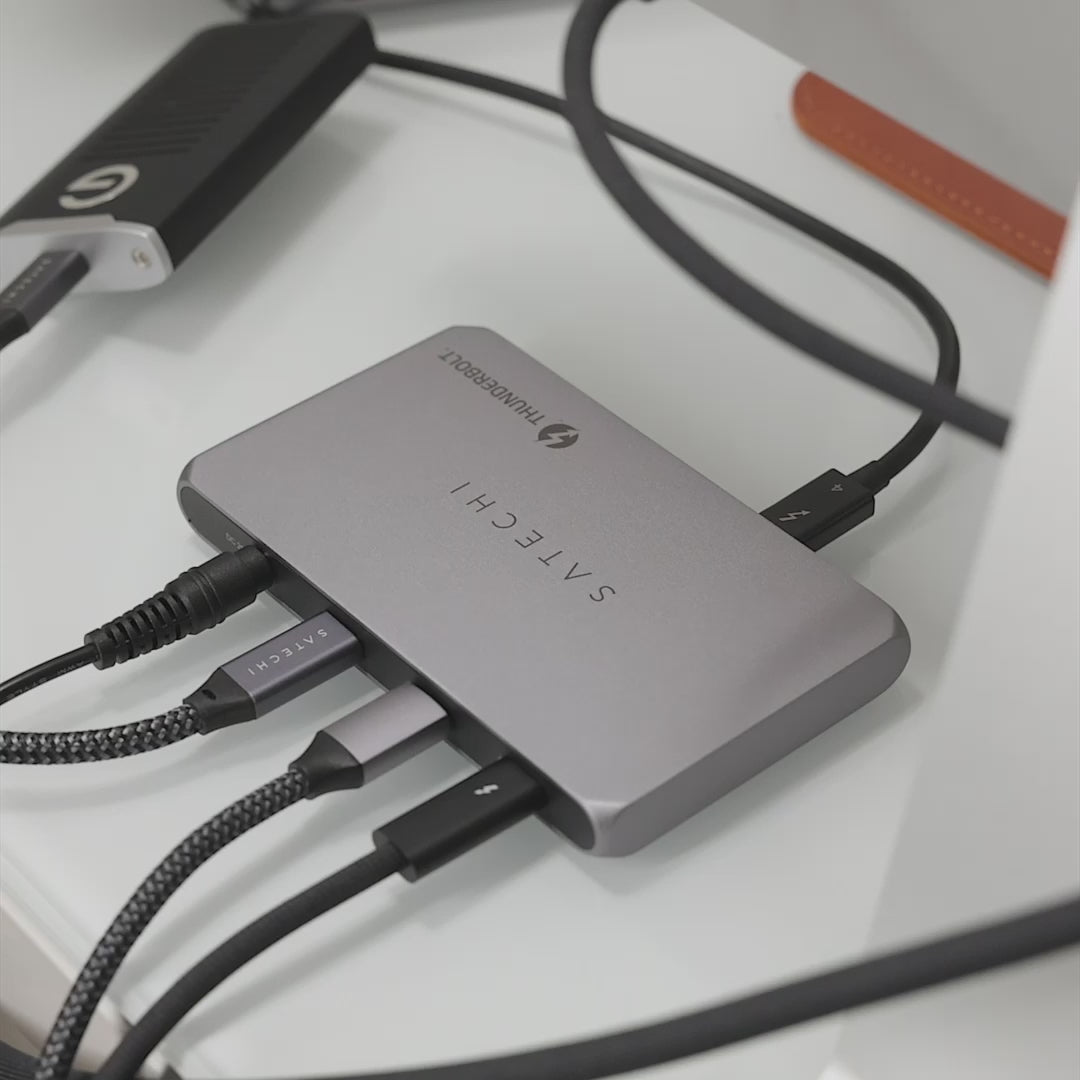 Thunderbolt 4 Slim Hub Adapters Satechi US