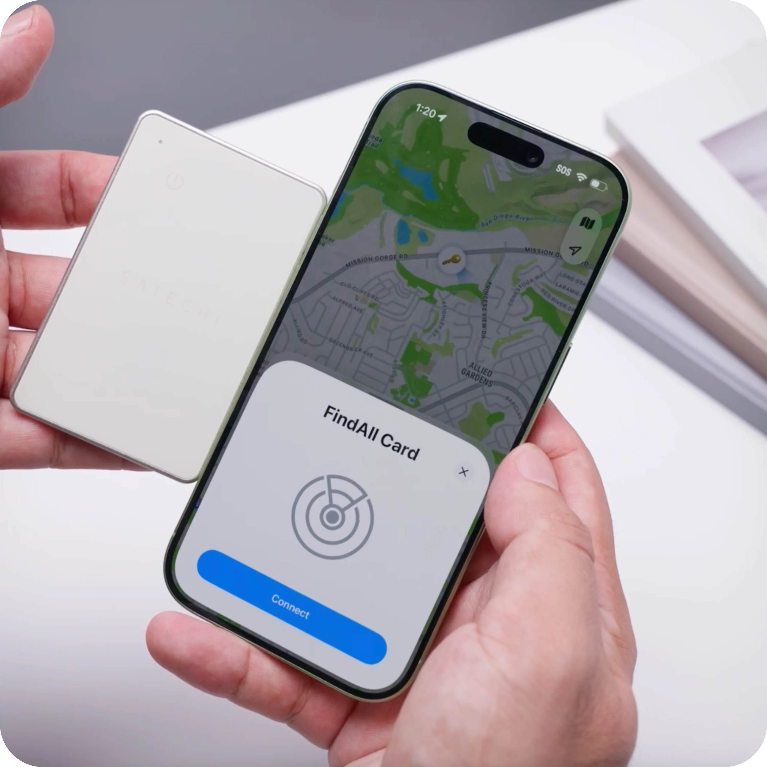 FindAll™ Card Satechi Black