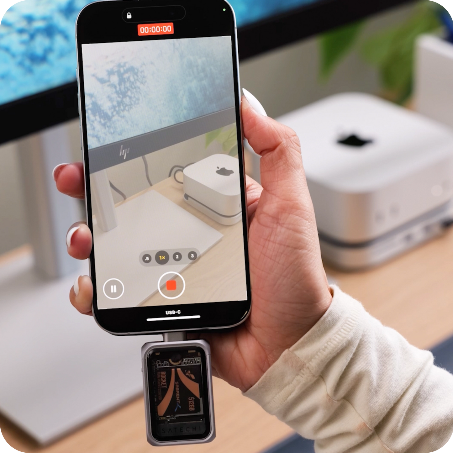 Satechi Mini NVMe SSD Enclosure