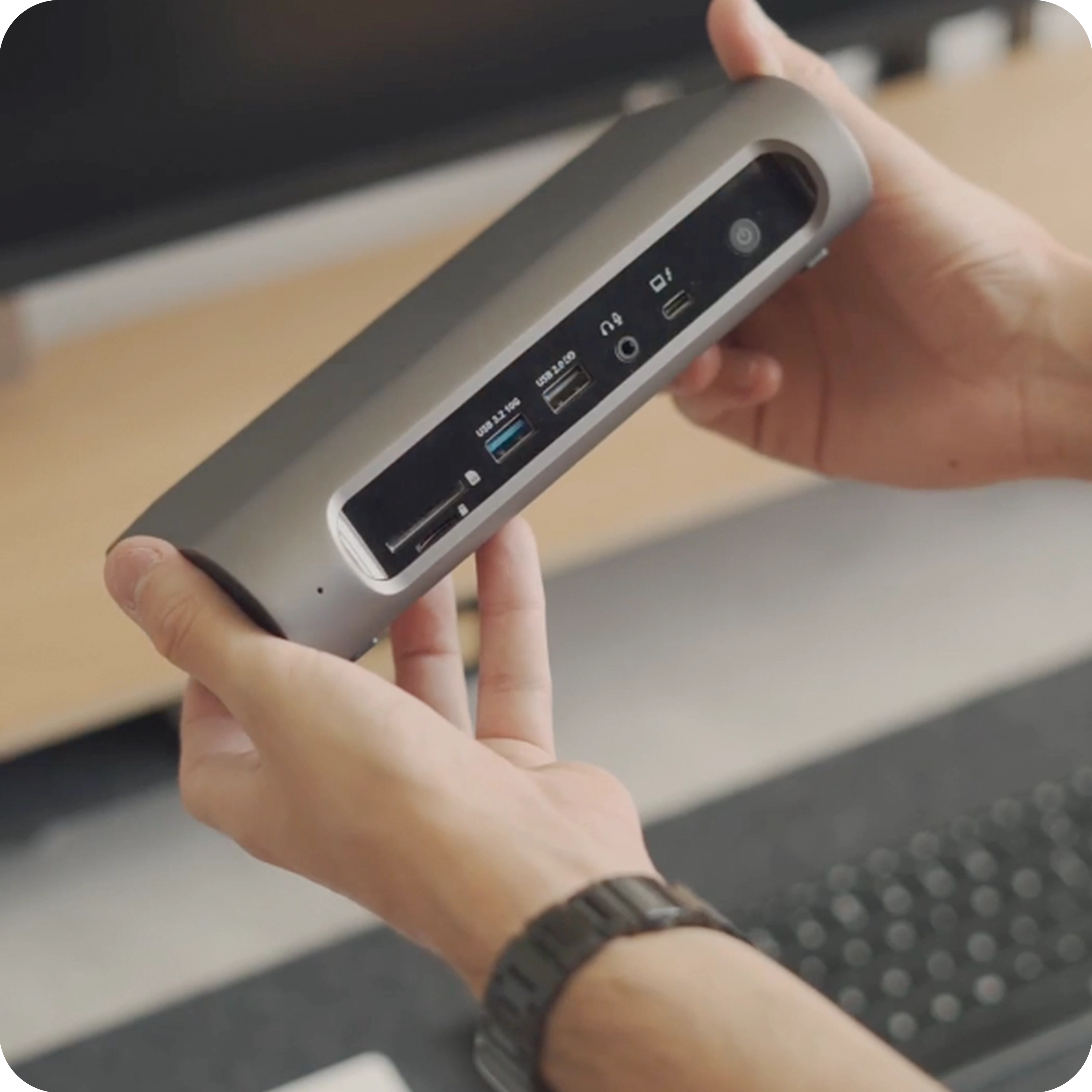 Thunderbolt 4 Multimedia Pro Dock | NVMe SSD – Satechi