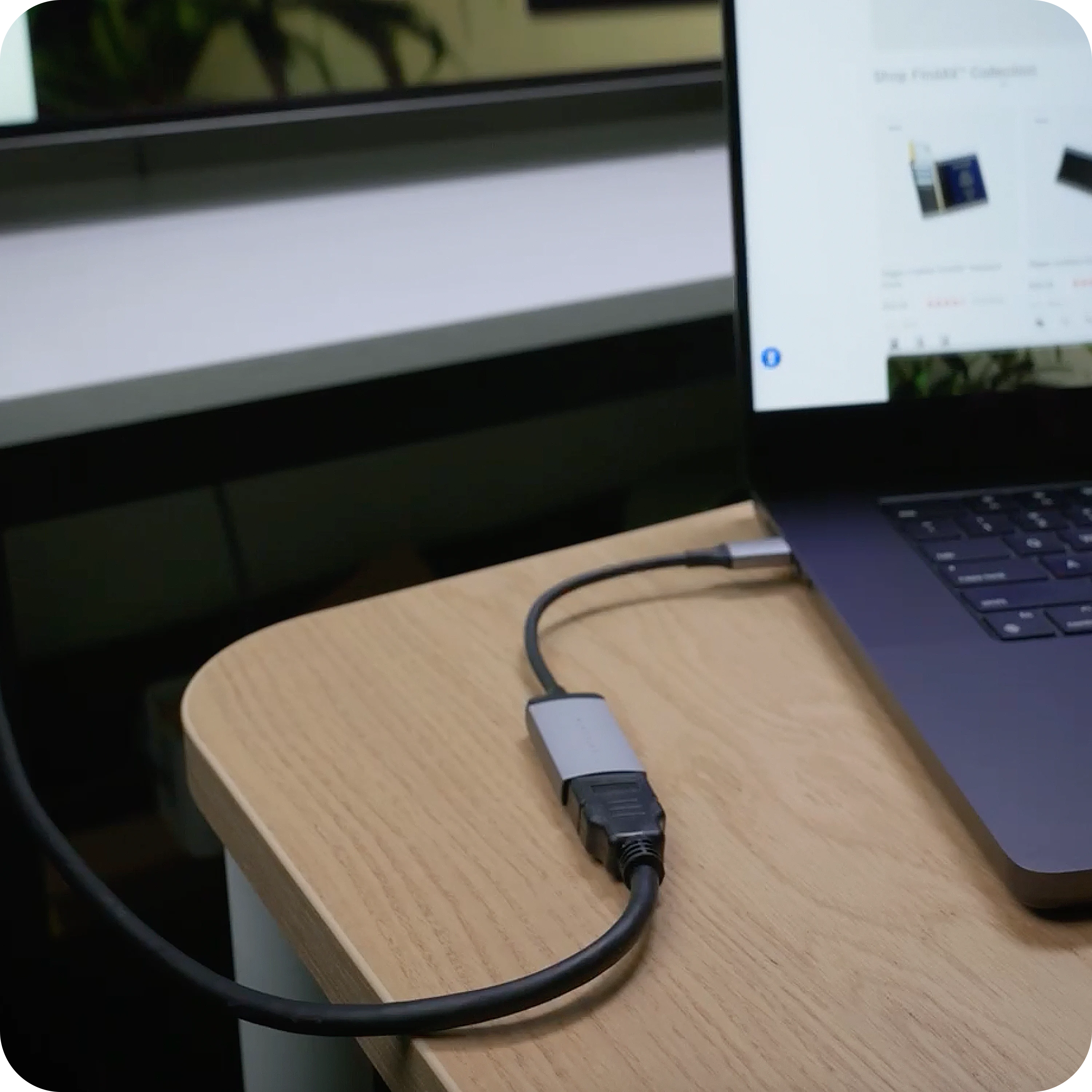 Type-C HDMI Adapter 4K 60Hz Satechi Silver