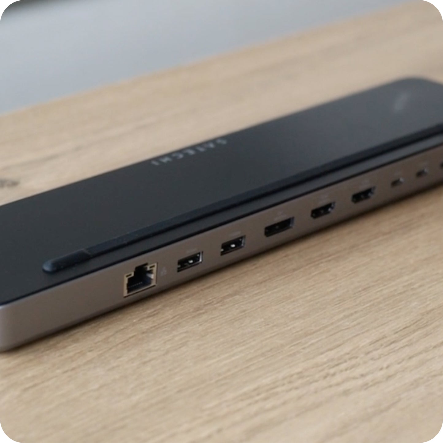 Dual Dock Stand - Docking Station with NVMe SSD Enclosure