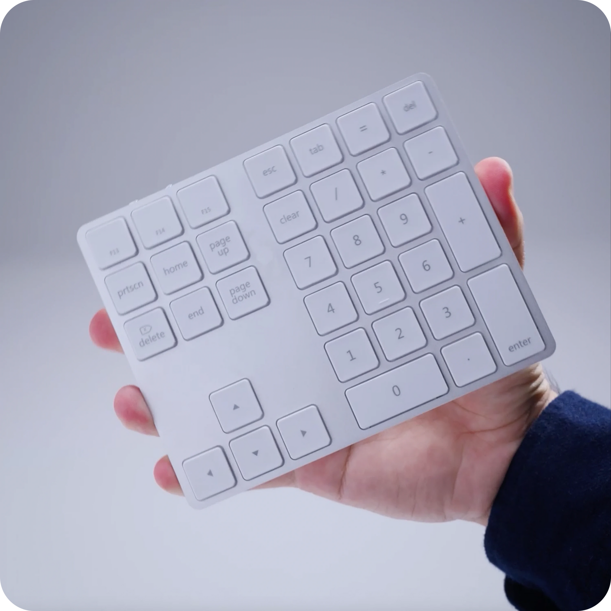 Bluetooth Extended Keypad Keypads Satechi Space Gray