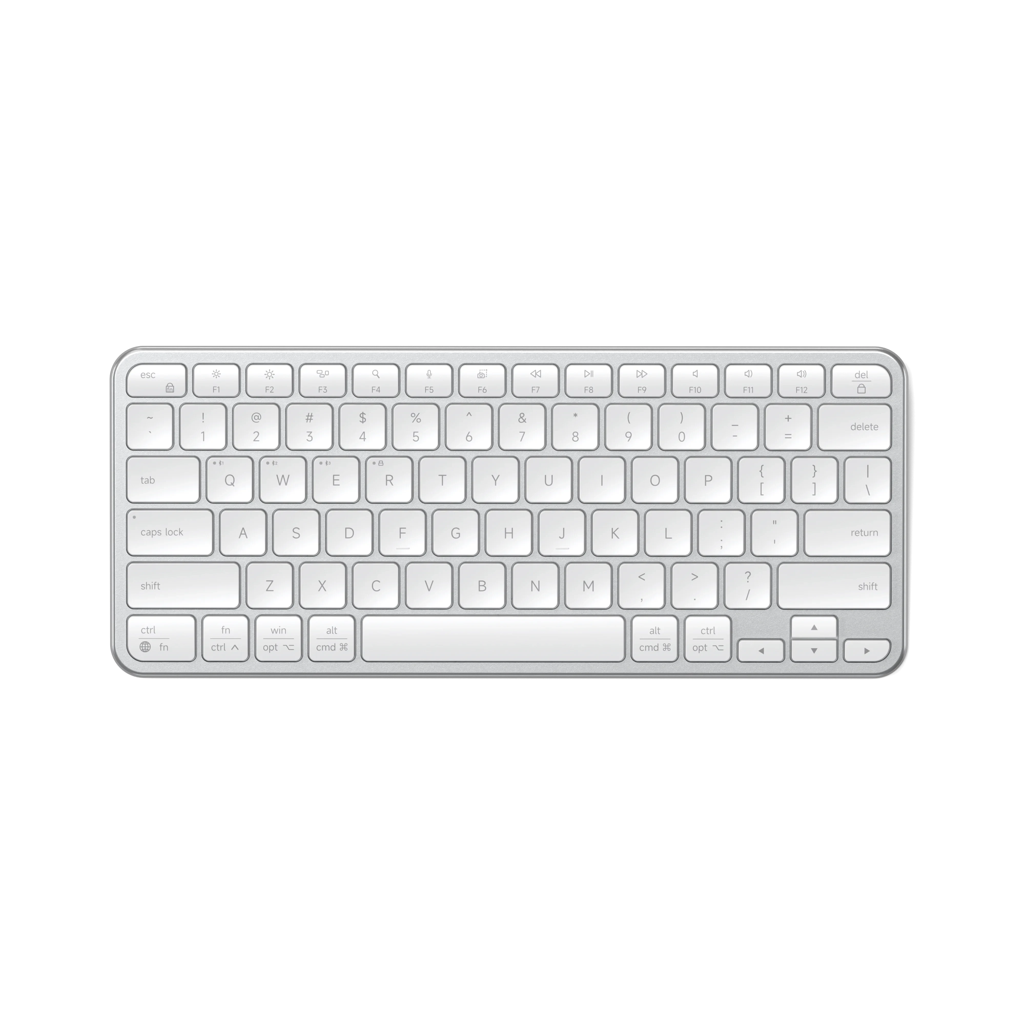 Slim EX1 Wireless Keyboard Satechi Silver