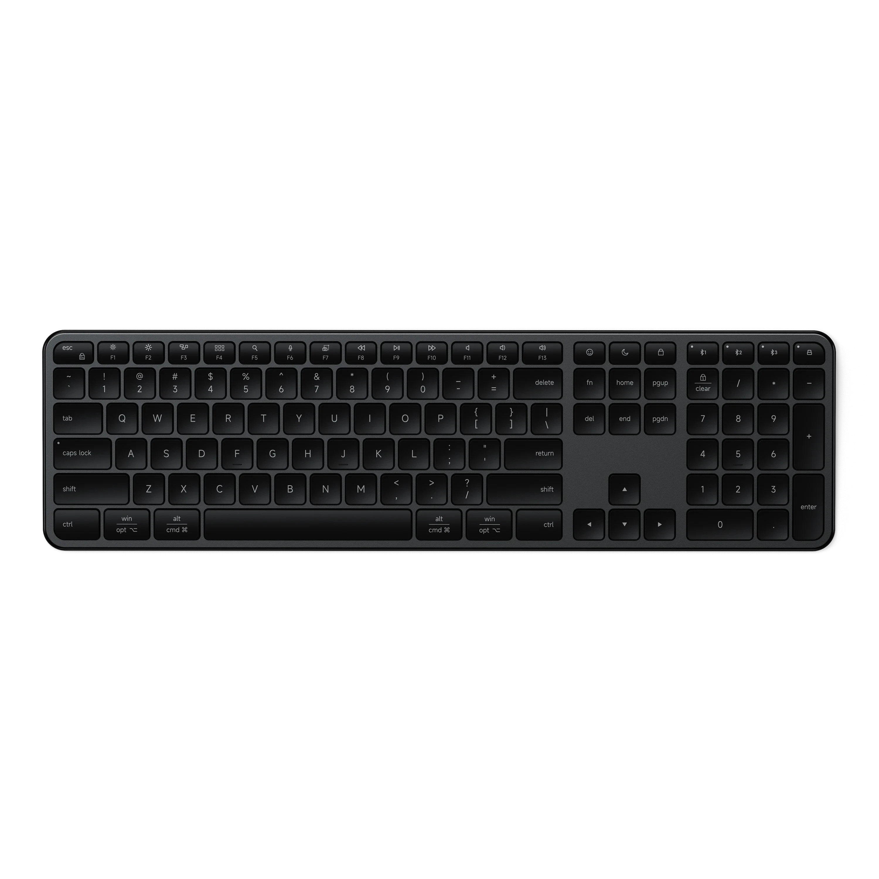 Slim EX3 Wireless Keyboard Satechi Space Black