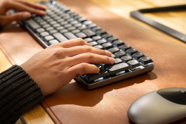 Typing Using Feet SM3 Slim Mechanical Backlit Keyboard | Bluetooth – Satechi