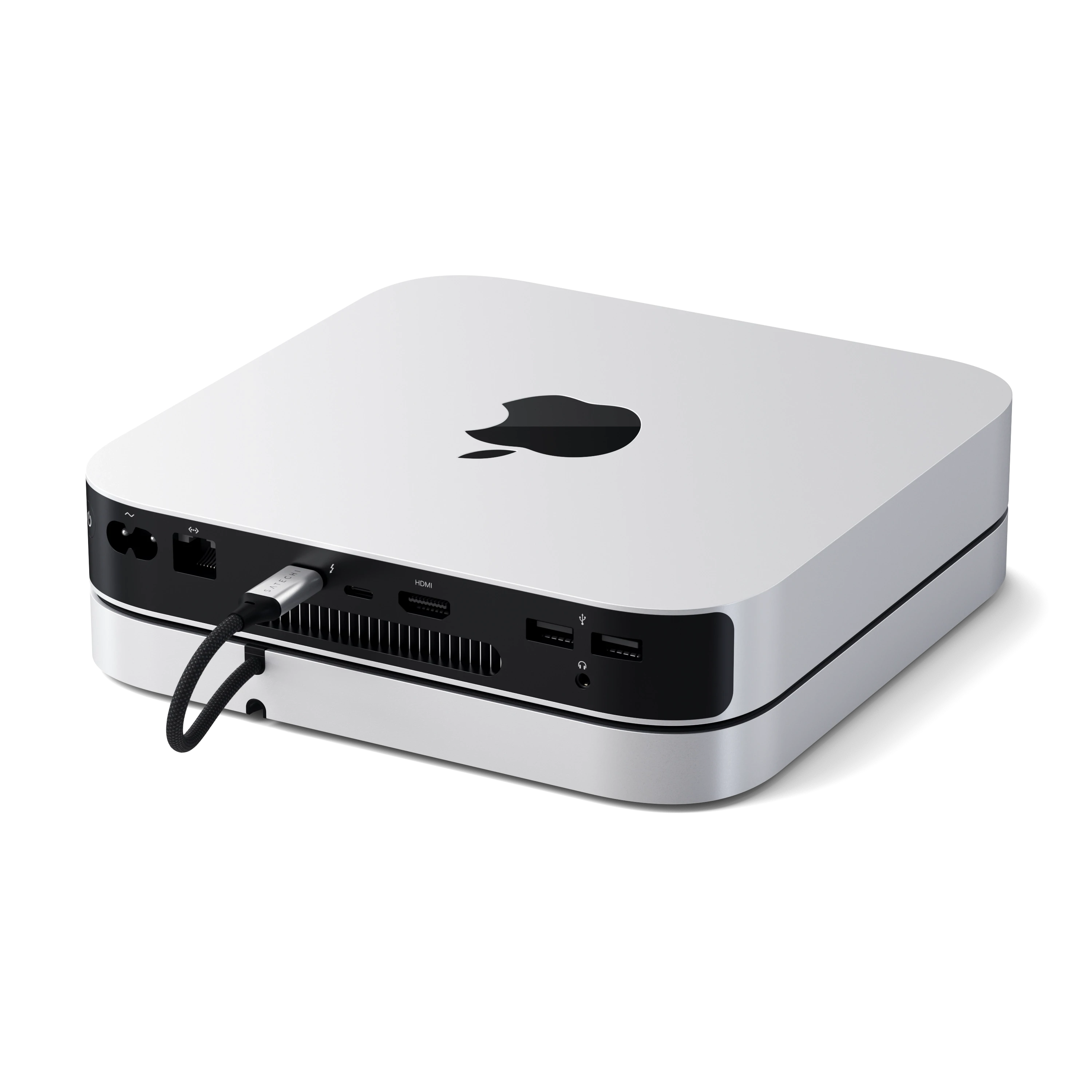 Mac Mini Stand & Hub with NVMe SSD Enclosure – Satechi Mac Mini Stand & Hub with NVMe SSD Enclosure – Satechi