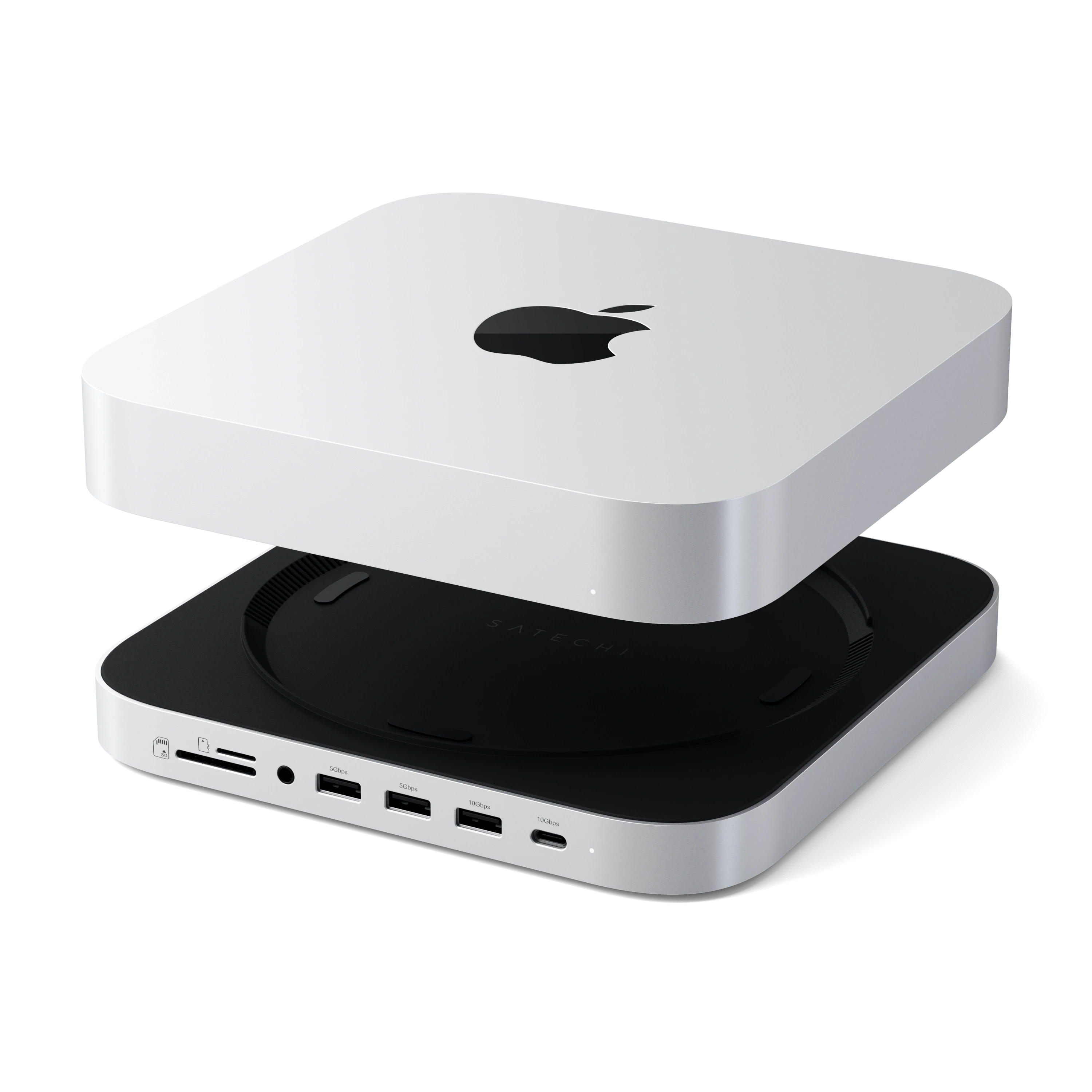 Mac Mini Stand & Hub with NVMe SSD Enclosure – Satechi Mac Mini Stand & Hub with NVMe SSD Enclosure – Satechi