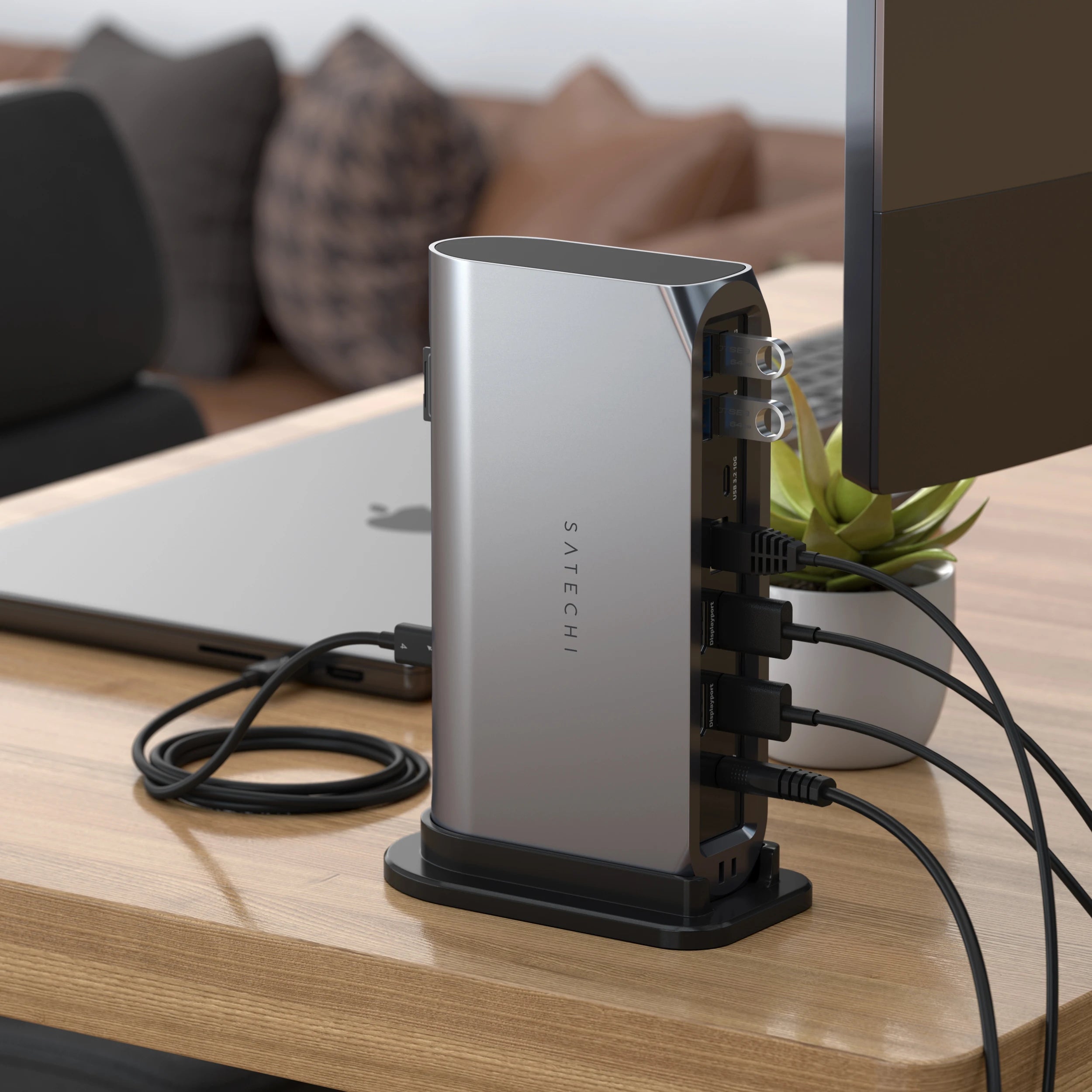 Thunderbolt 4 Multimedia Pro Dock | NVMe SSD – Satechi