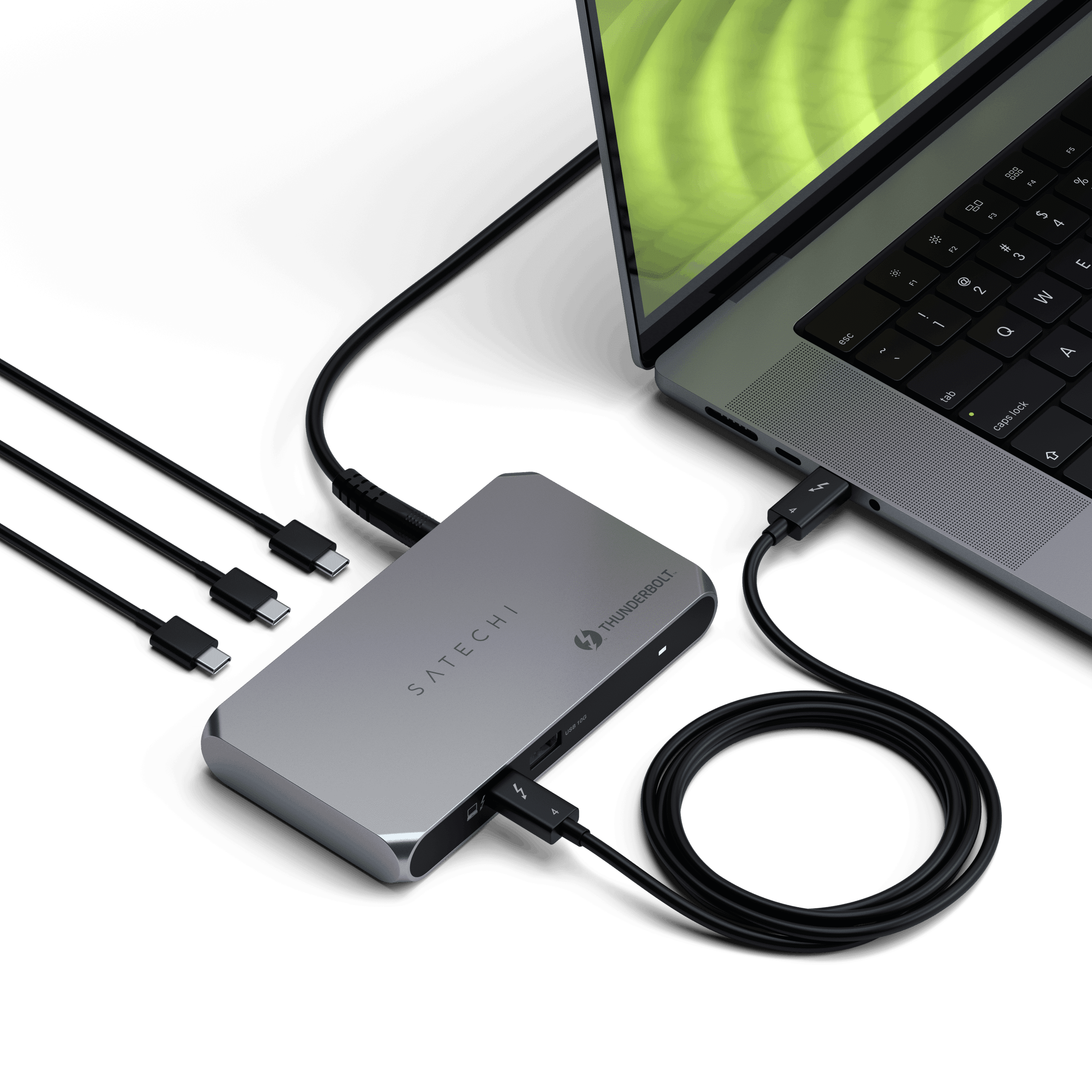 Thunderbolt 4 Slim Hub Pro | USB-C Hub for Mac – Satechi