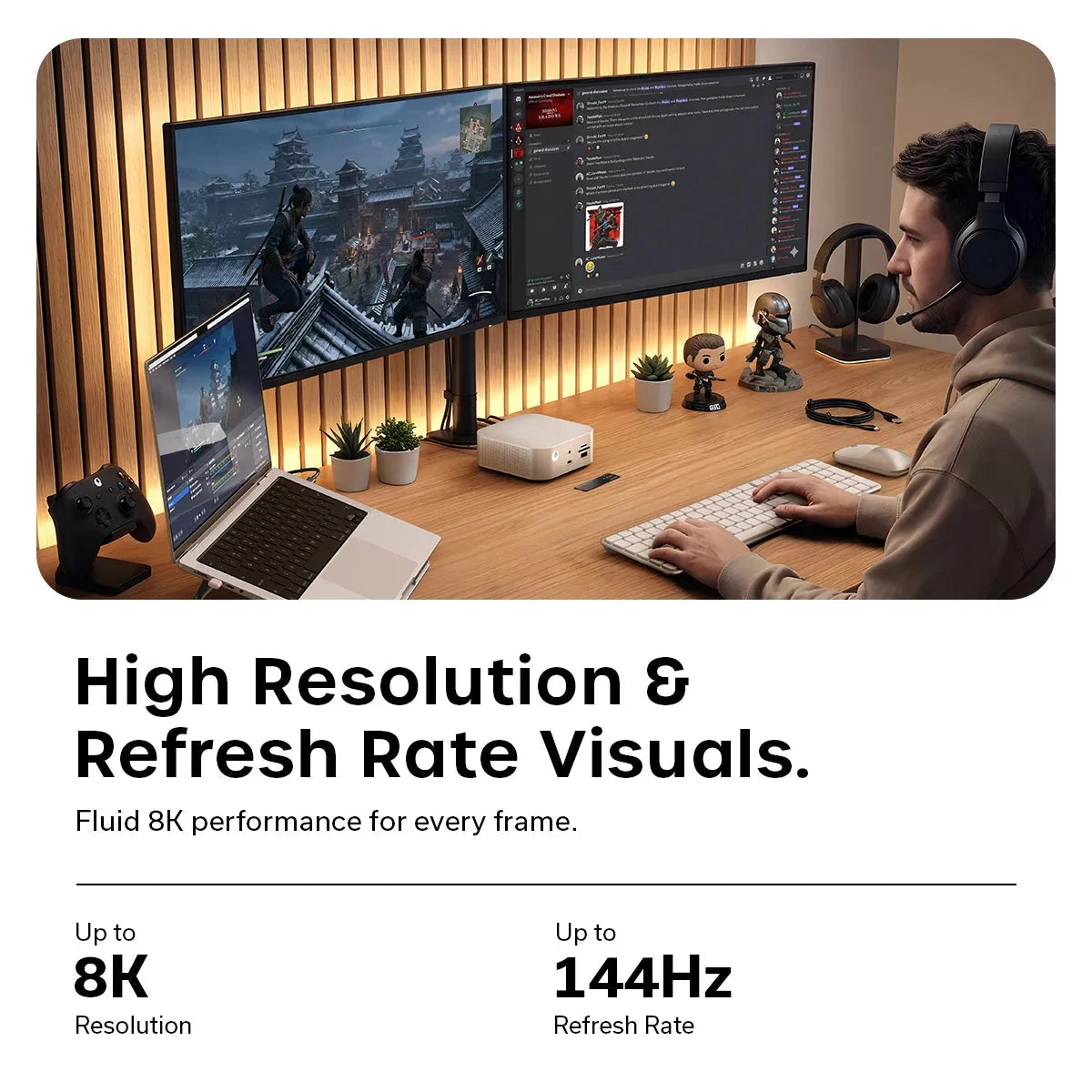 Thunderbolt 5 CubeDock™ with SSD Enclosure