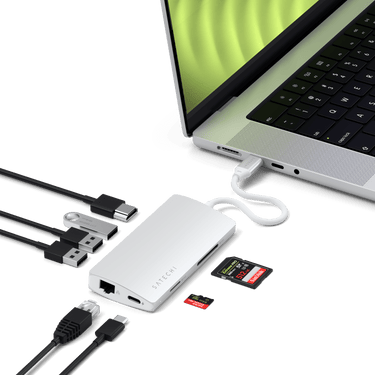 Type-C Multi-Port Adapter 4K with Ethernet V2 – Satechi