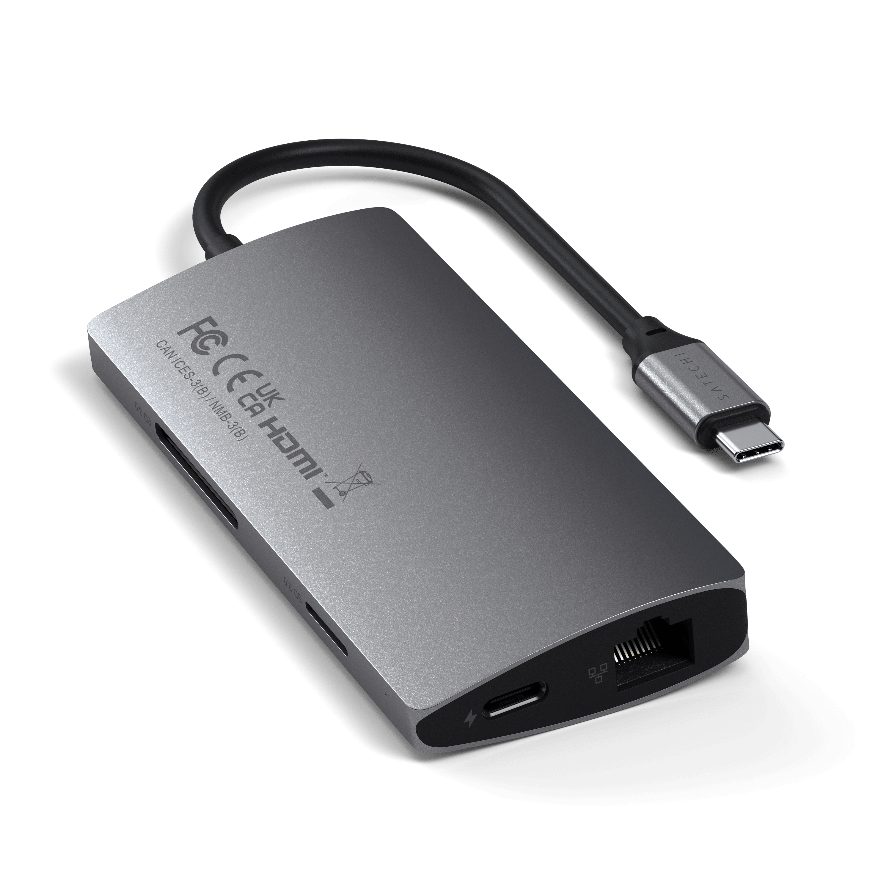 Type-C Multi-Port Adapter 4K with Ethernet V2 – Satechi