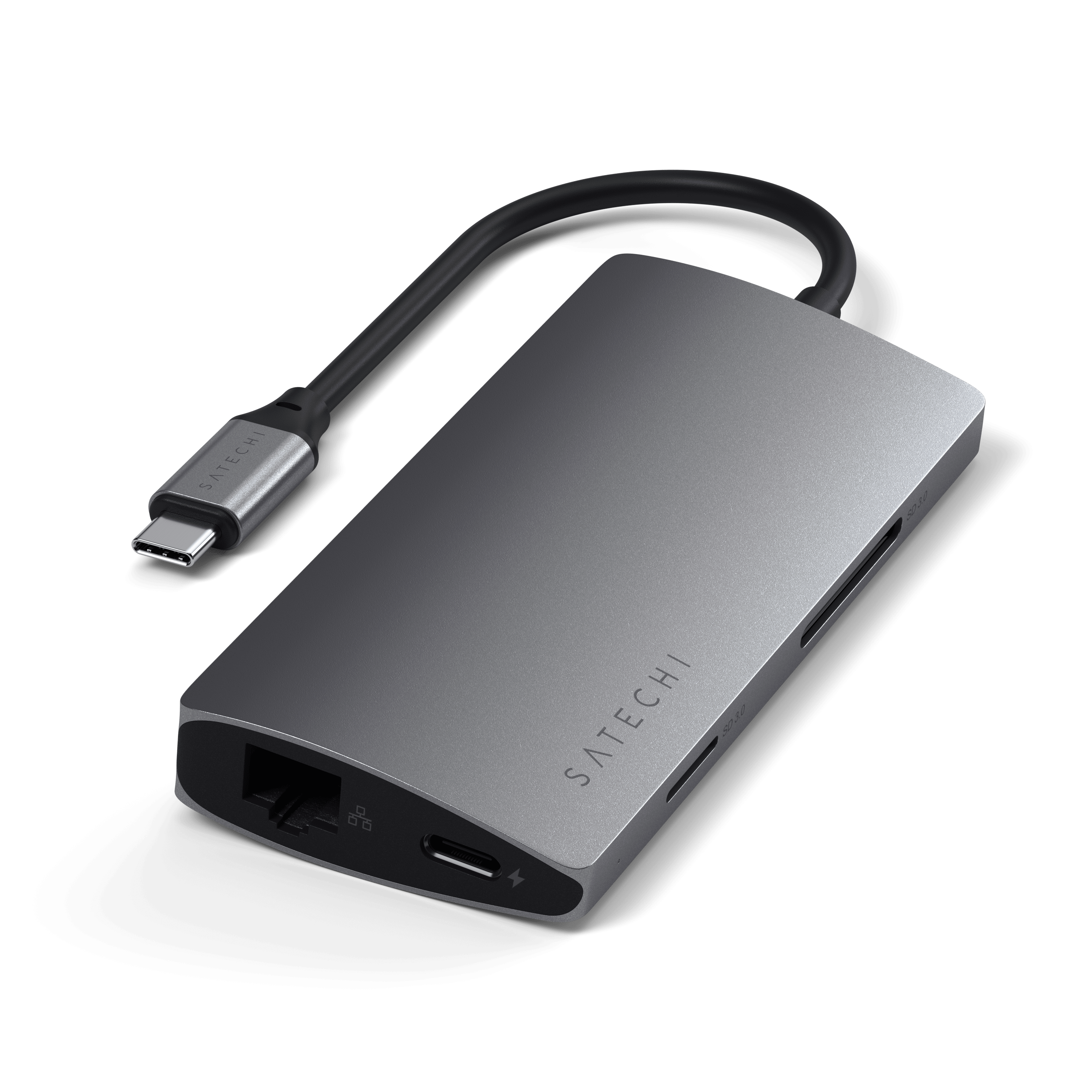 Type-C Multi-Port Adapter 4K with Ethernet V2 – Satechi Type-C Multi-Port Adapter 4K with Ethernet V2 – Satechi
