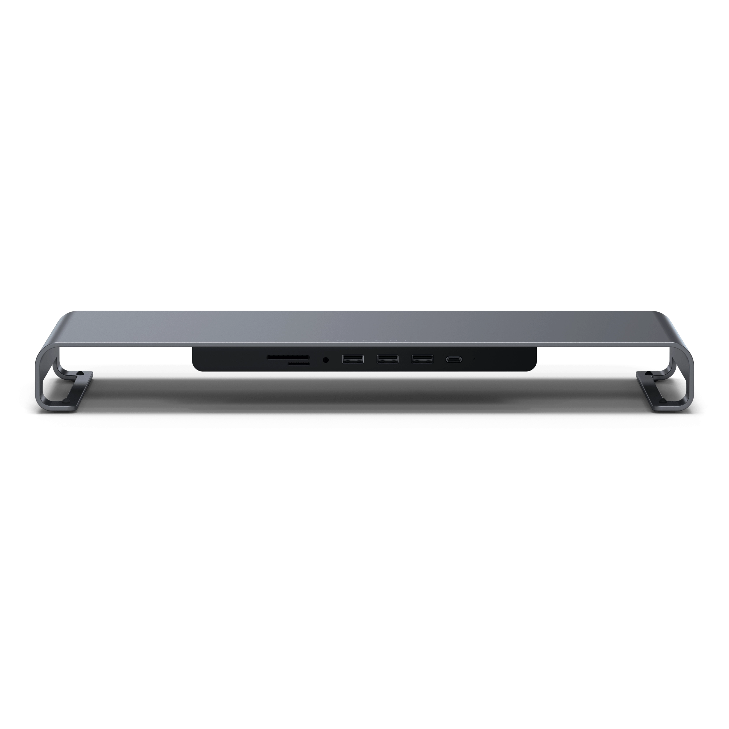 Satechi usb-c monitor stand hub xl space grey