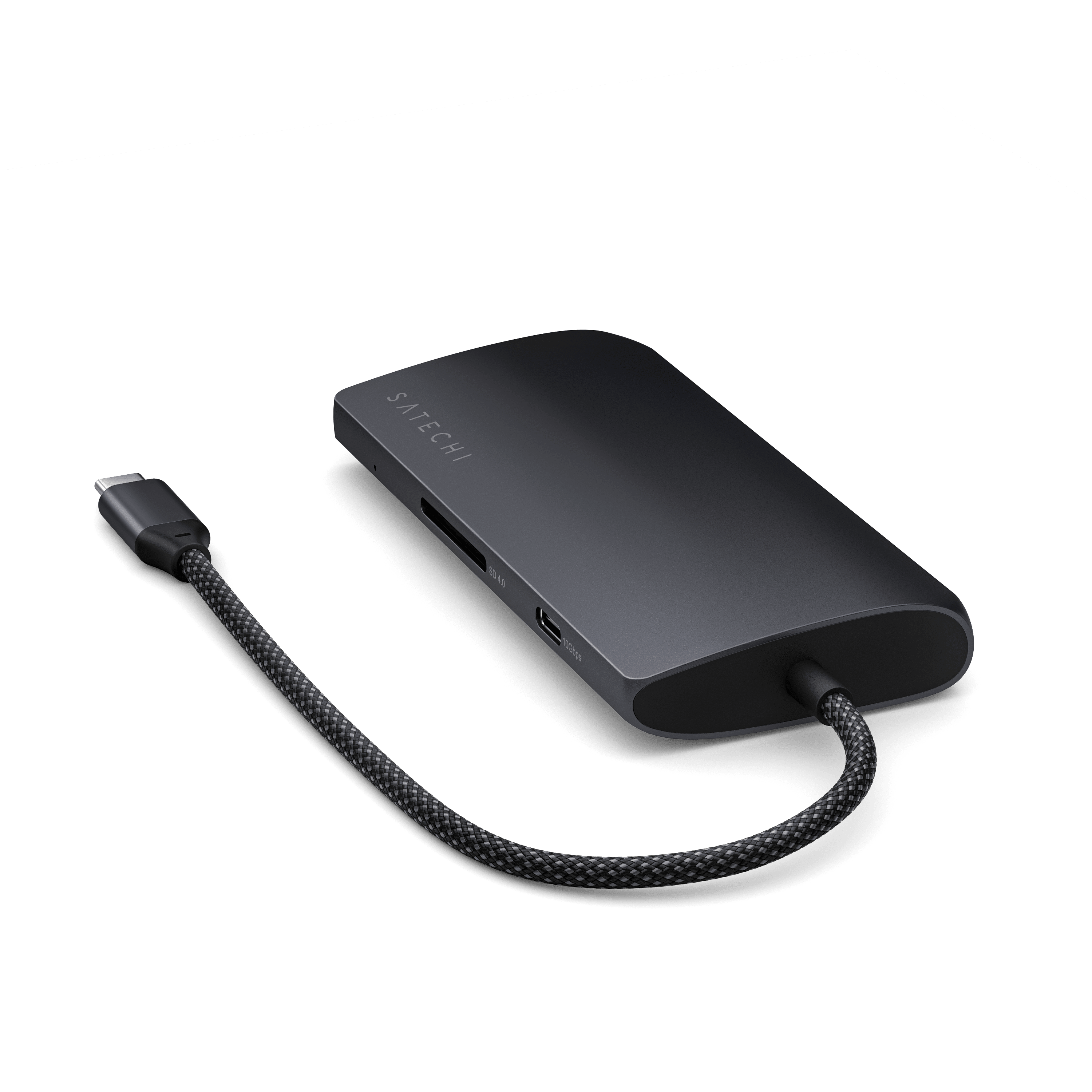 USB-C Multiport Adapter 8K With Ethernet V3 Satechi Midnight