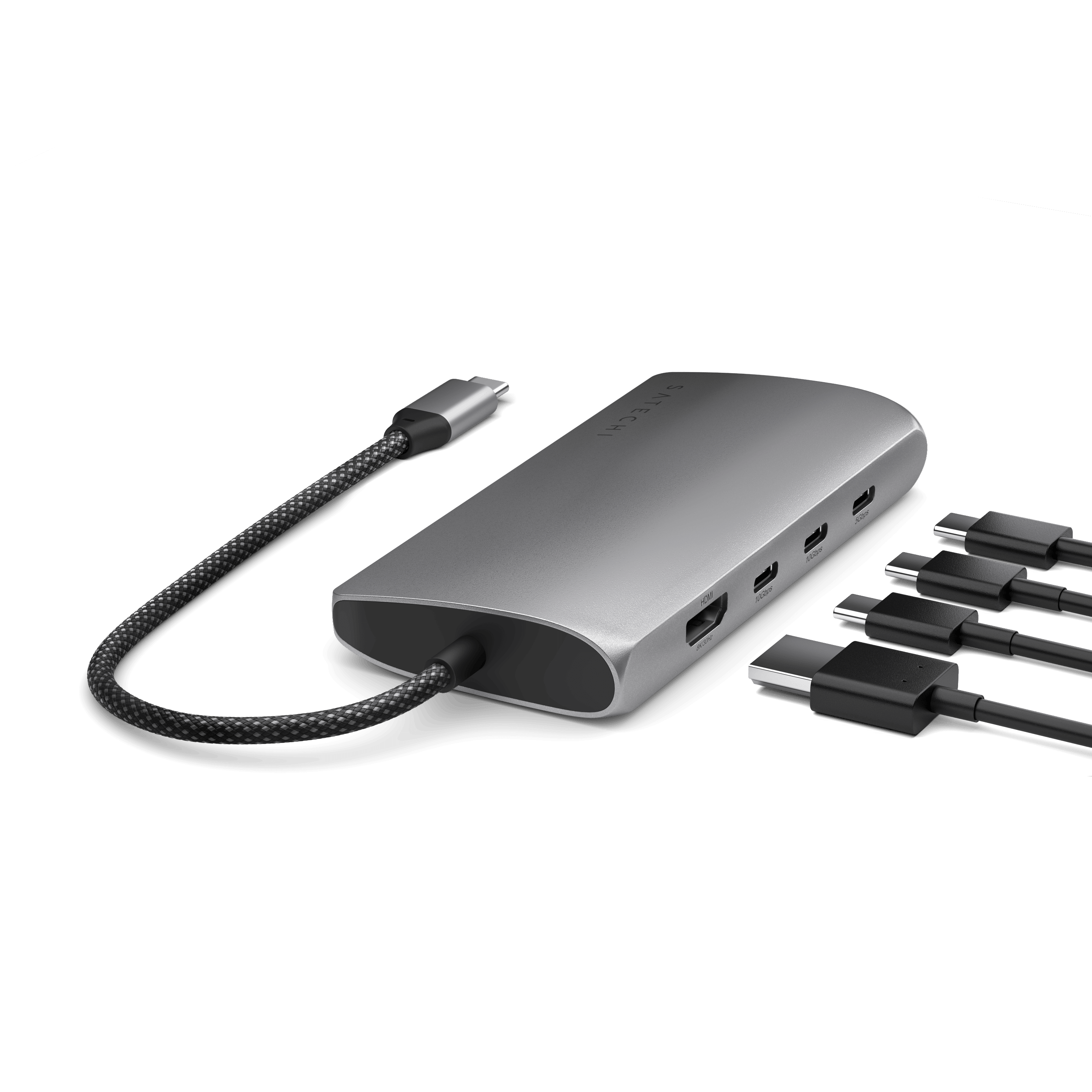 分配器・切替器 SATECHI V3 USB-C MULTIPORT 8K USB-C Multiport Adapter 8K with Ethernet V3 – Satechi